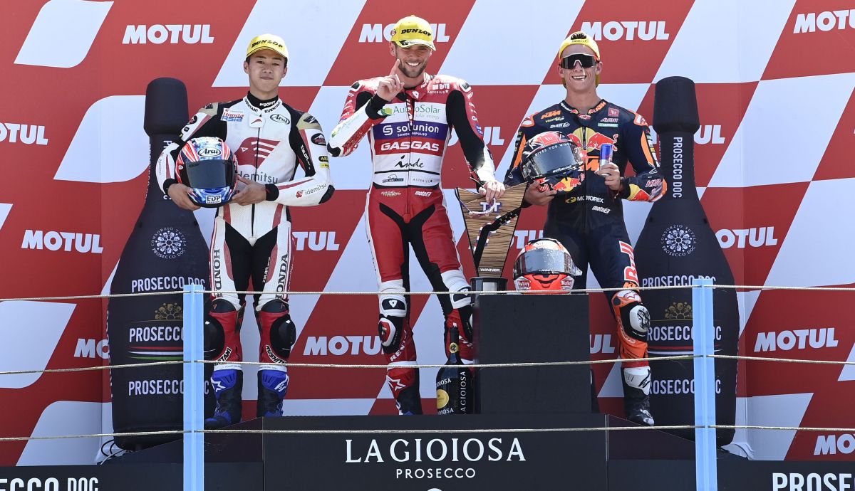 podio moto2 assen podio moto2 assen