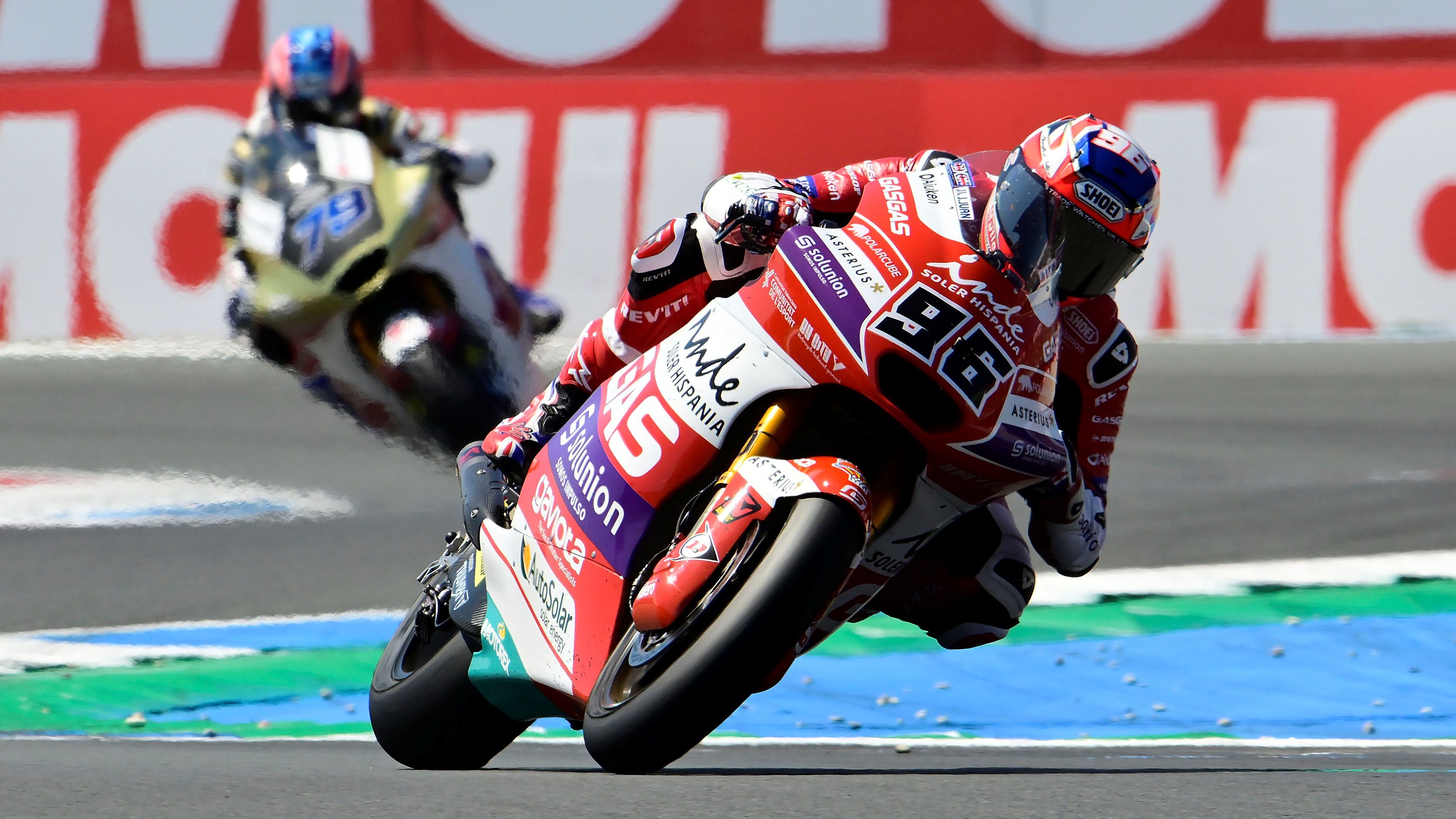 Jake Dixon se va de Ai Ogura rumbo al triunfo, Moto2 Assen 2023