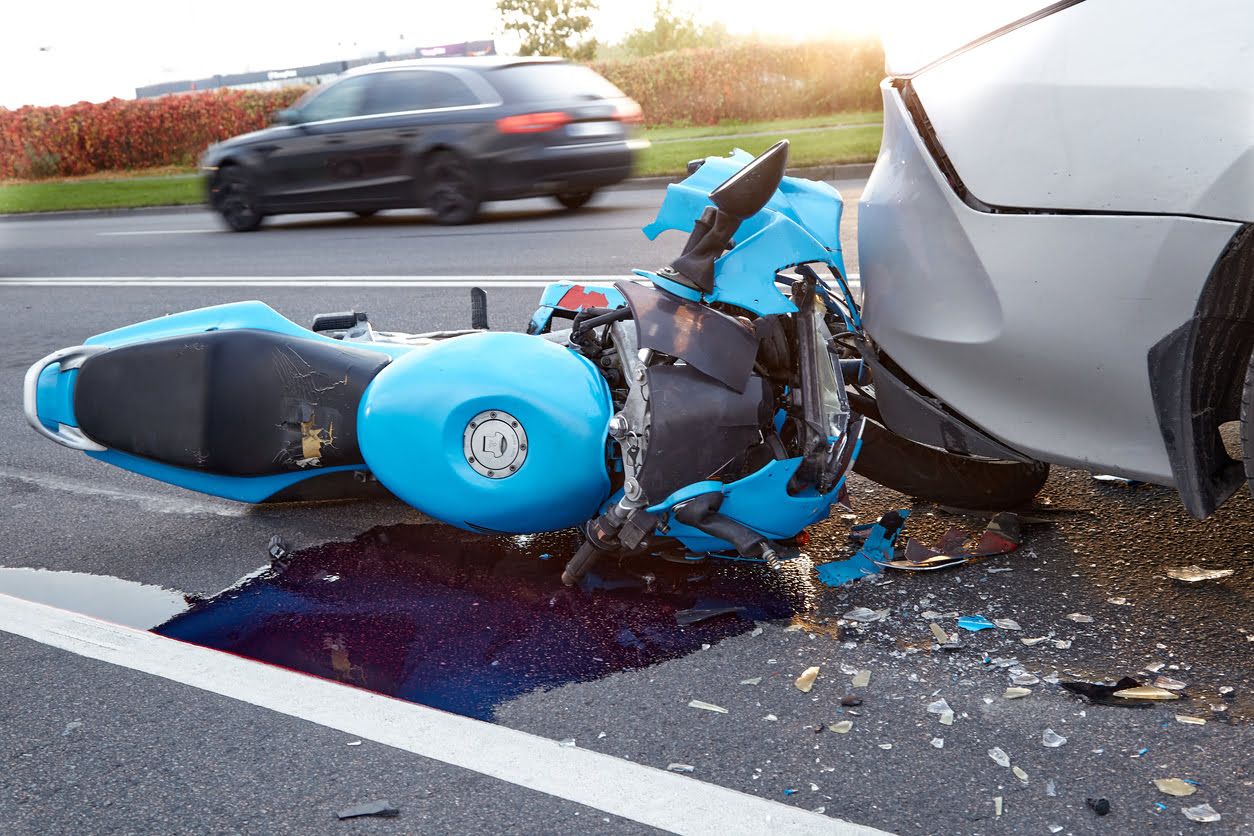 Accidentes de moto más comunes