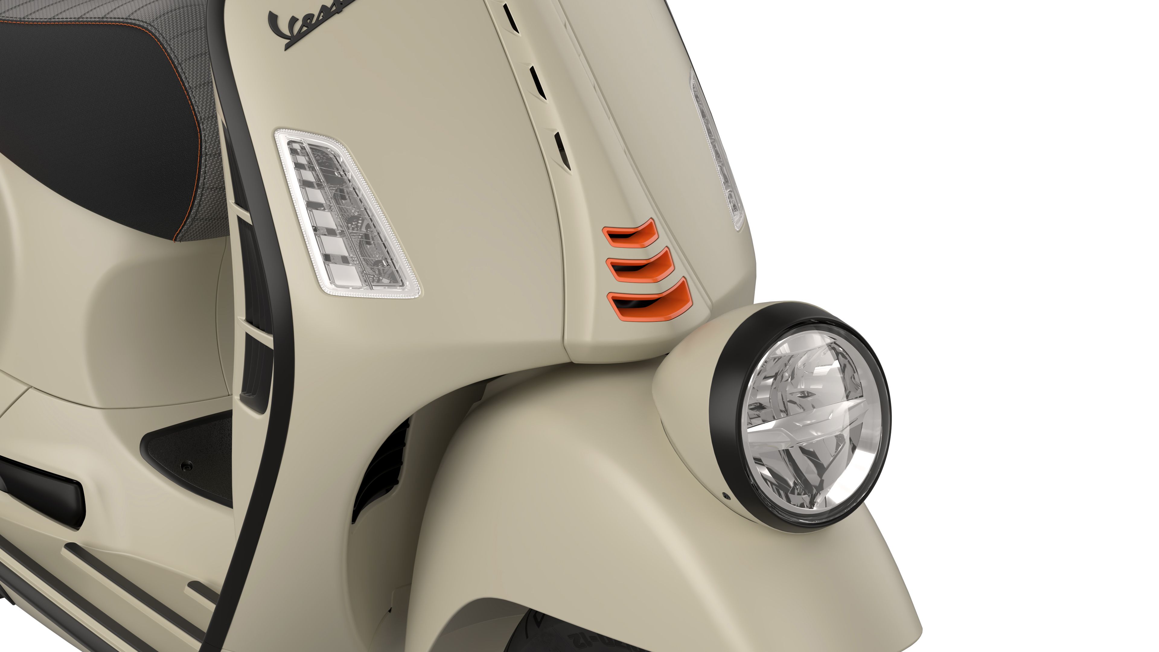 Vespa GTV 2023 beige detalles (2)
