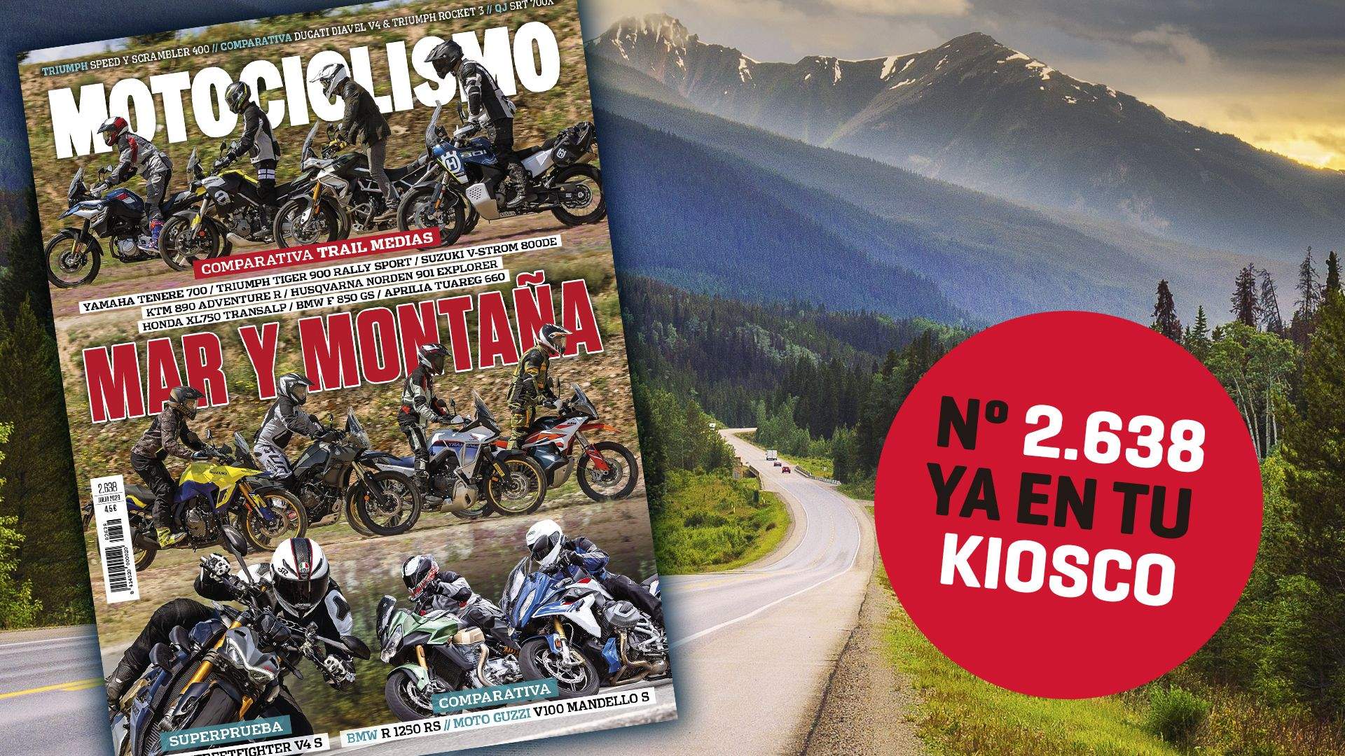 MOTOCICLISMO 2638: Mar y montaña
