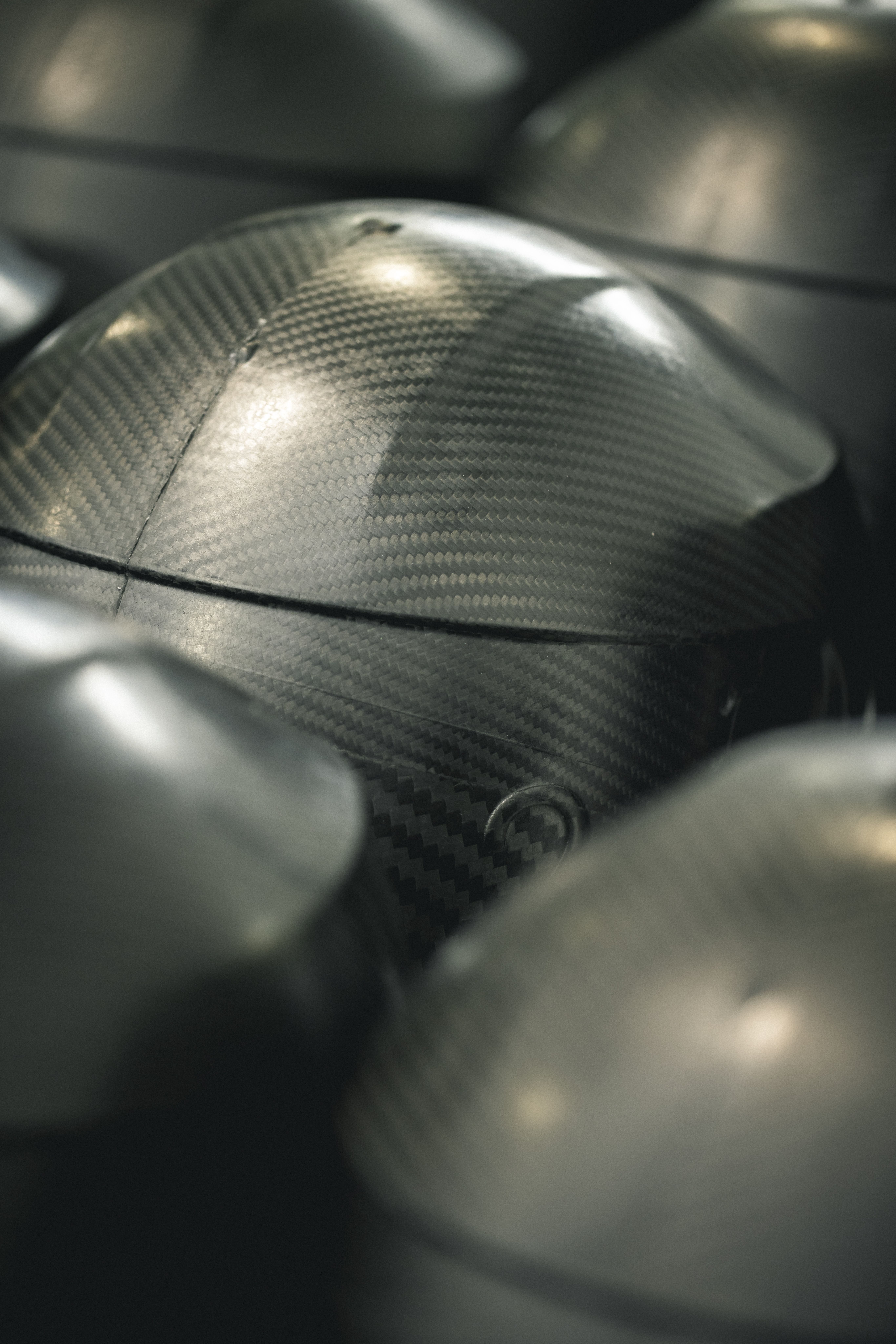 Fotos fabricación Schuberth C5 Carbon.