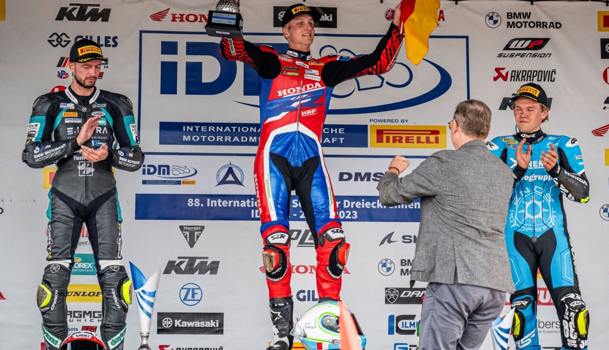 Florian Alt se llevó la victoria ante Toni Finsterbusch y Hannes Soomer