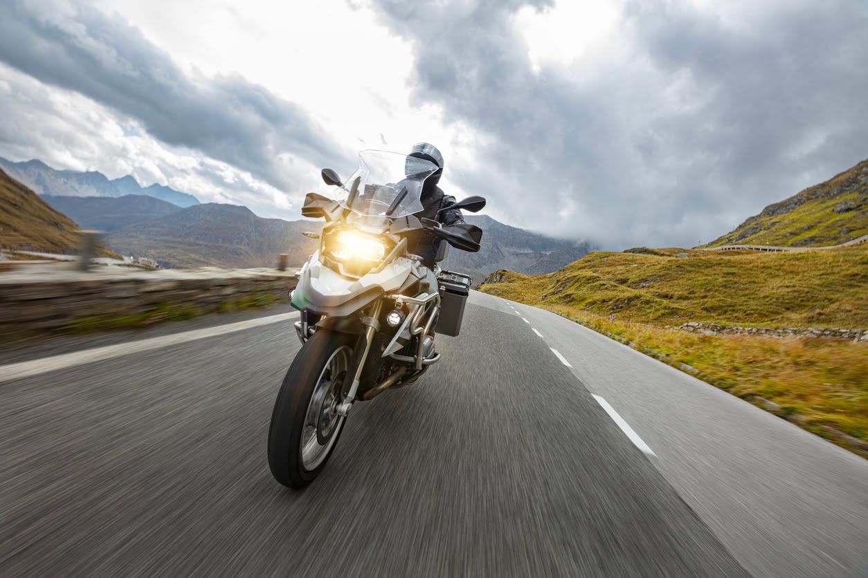 Luces de posición de la moto