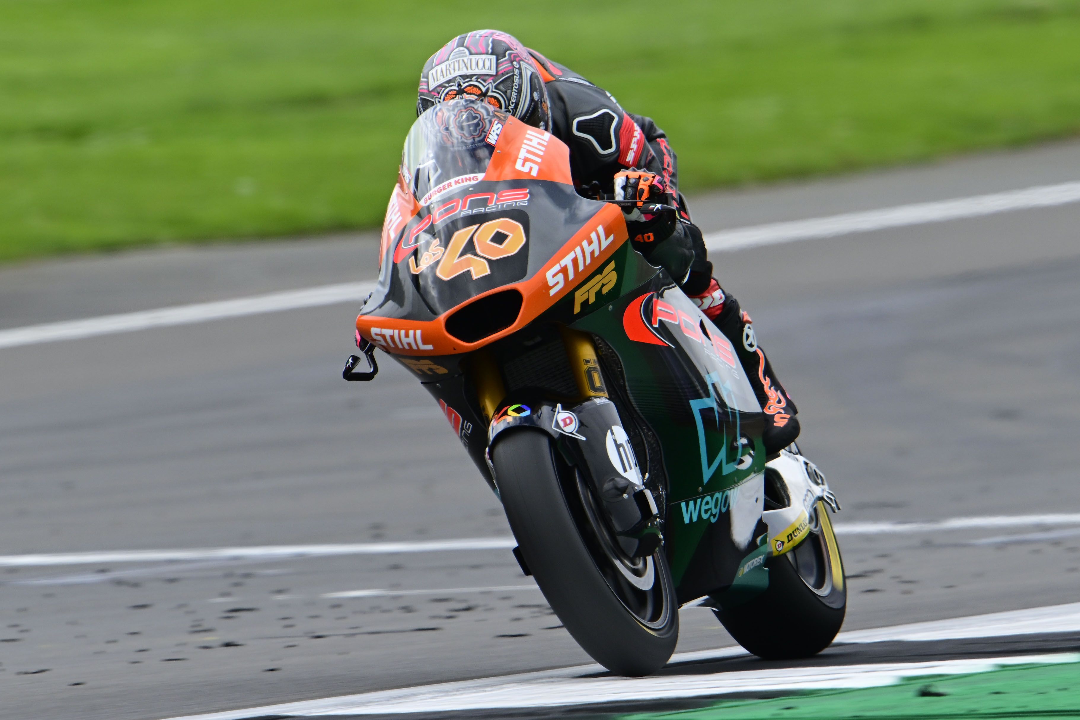 Arón Canet ha sido el más rápido del viernes en Moto2.