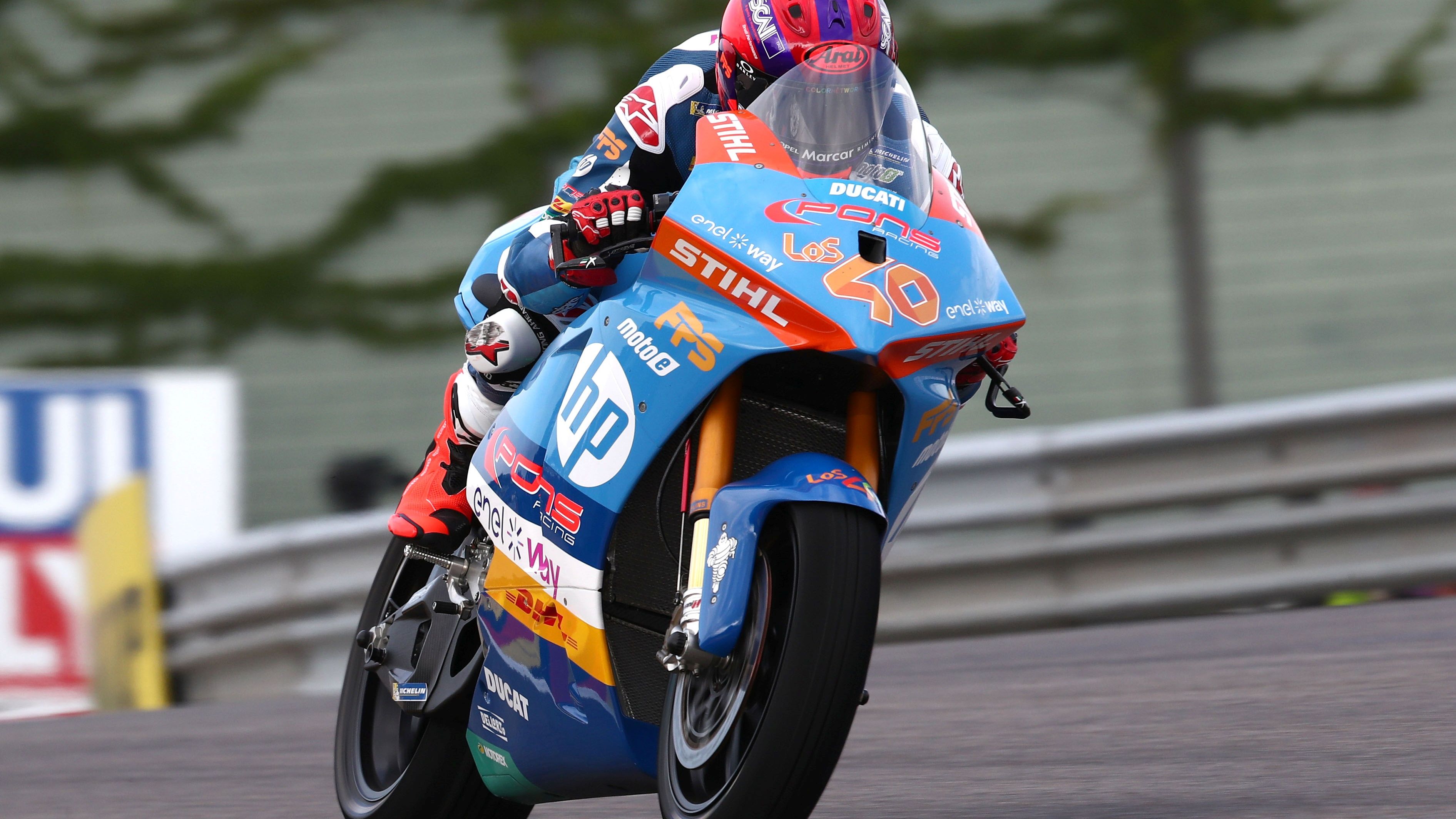 Mattia Casadei ha logrado su primer triunfo del año en MotoE