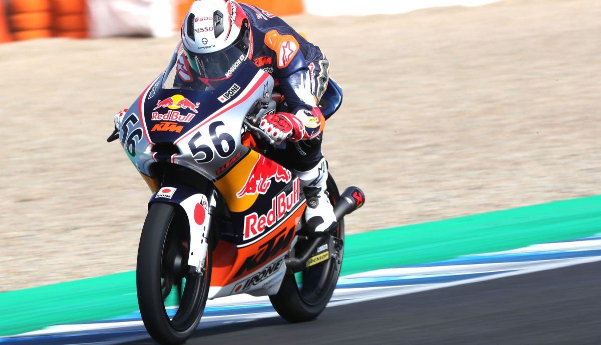Haruki Noguchi brilló desde el principio en la MotoGP Rookies Cup Haruki Noguchi brilló desde el principio en la MotoGP Rookies Cup
