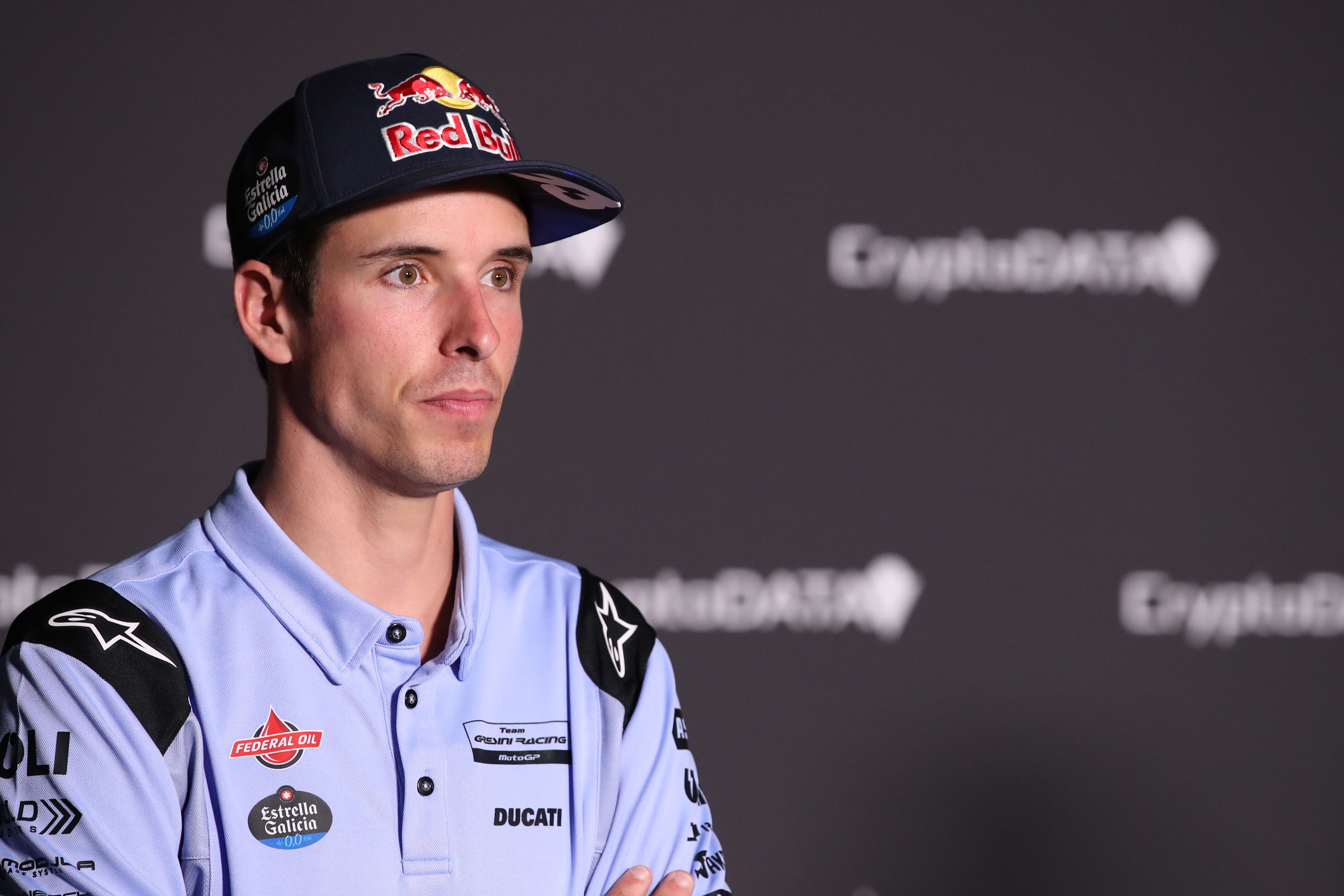Álex Márquez en la rueda de prensa del GP de Austria.