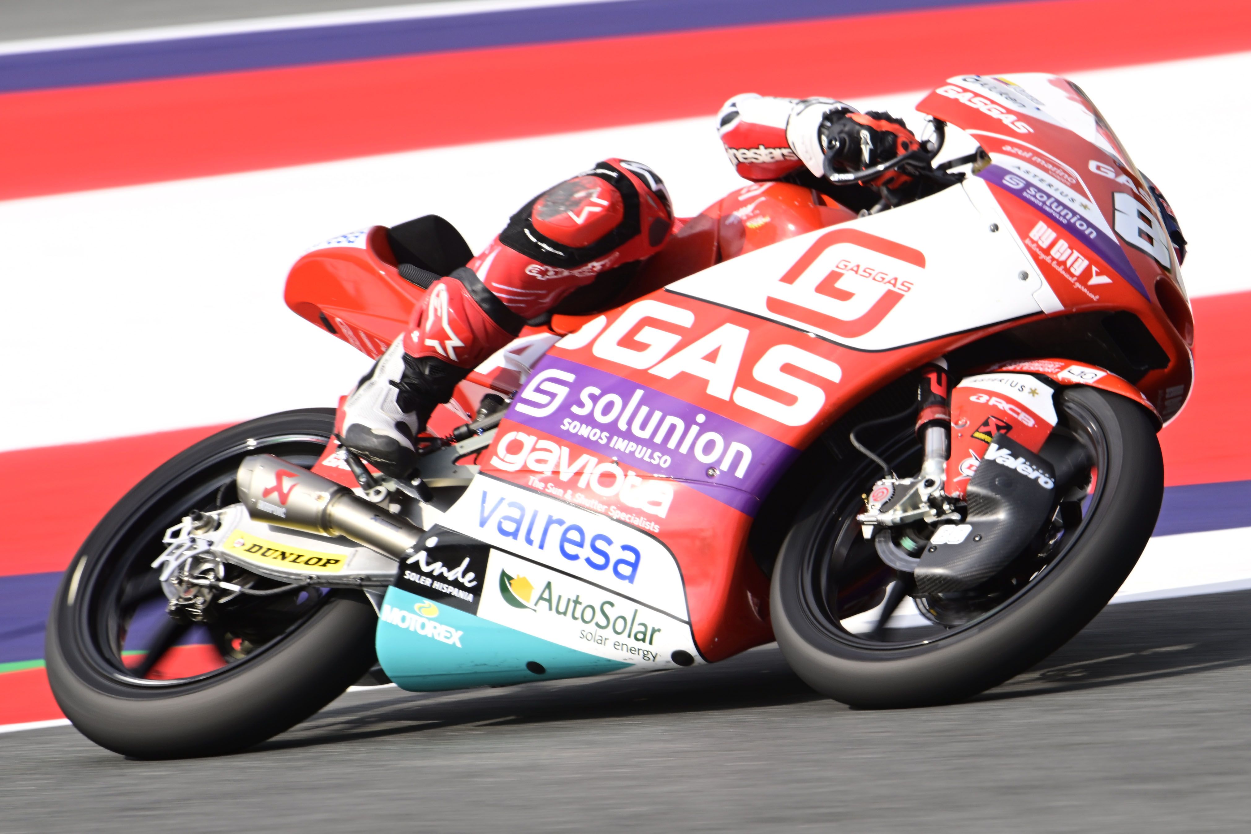 David Alonso ha sido el más rápido del viernes en el GP de Austria de Moto3