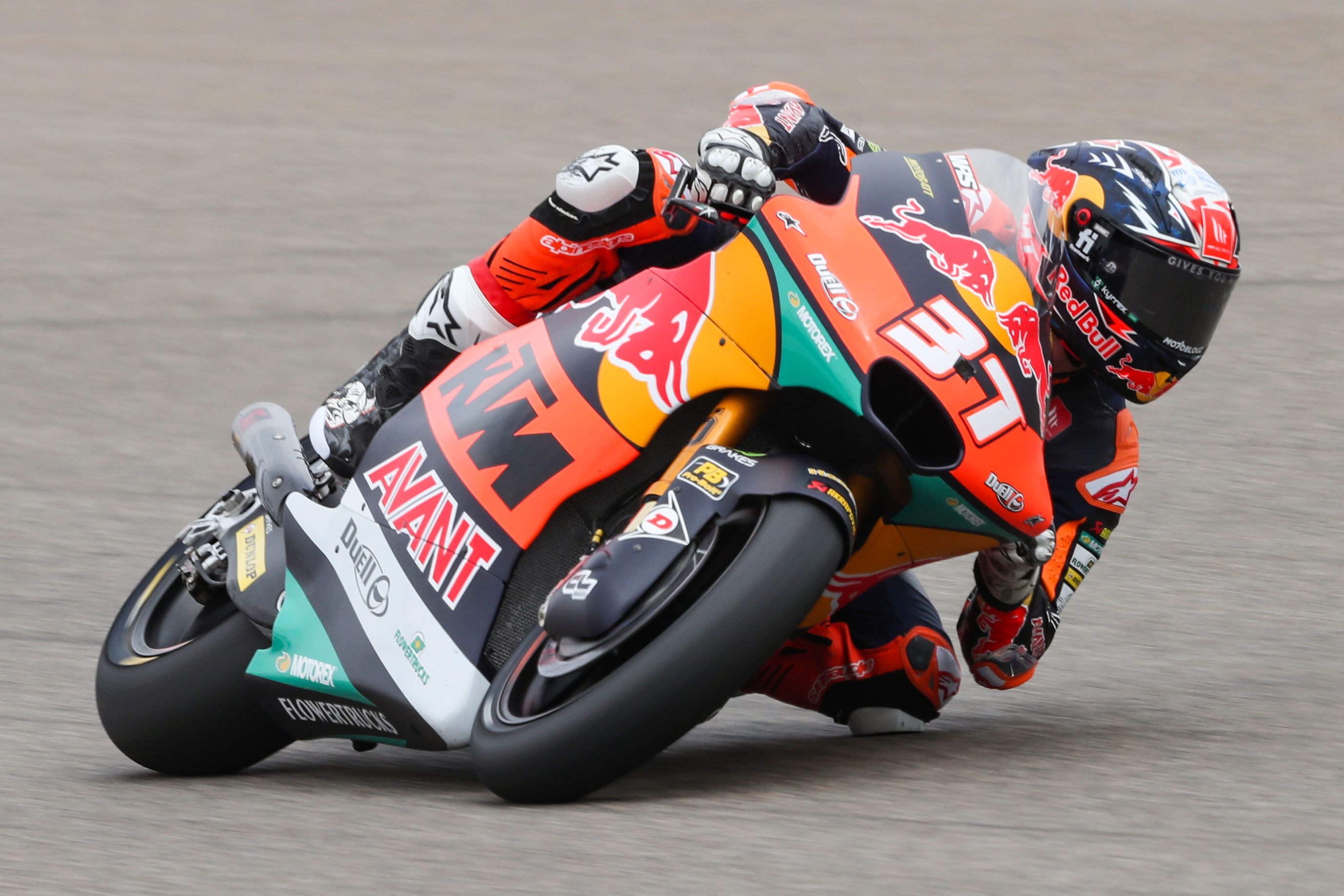 Pedro Acosta ha liderado el viernes de Moto2 en Austria.