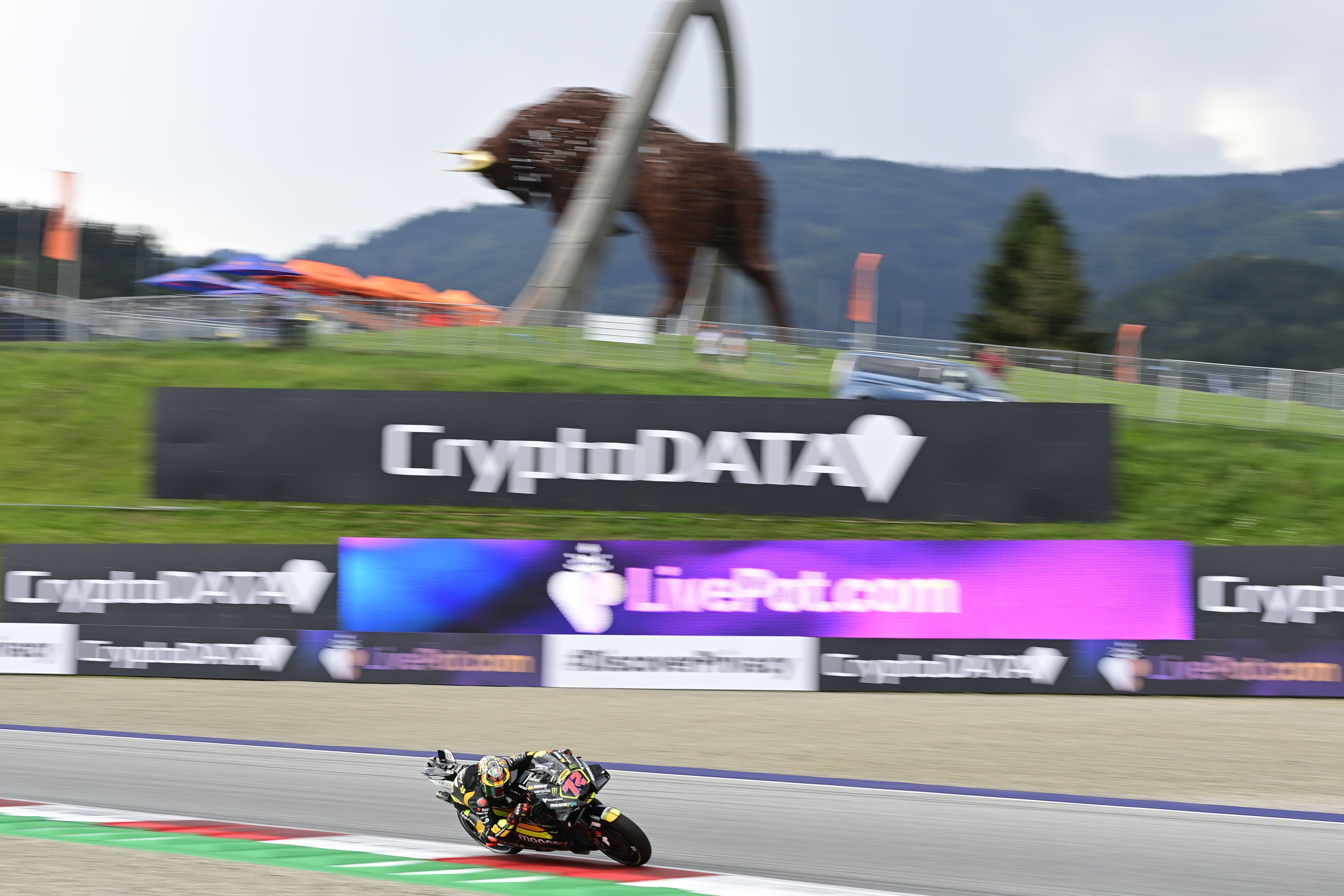 Marco Bezzecchi ha sido el más rápido del viernes en el GP de Austria.