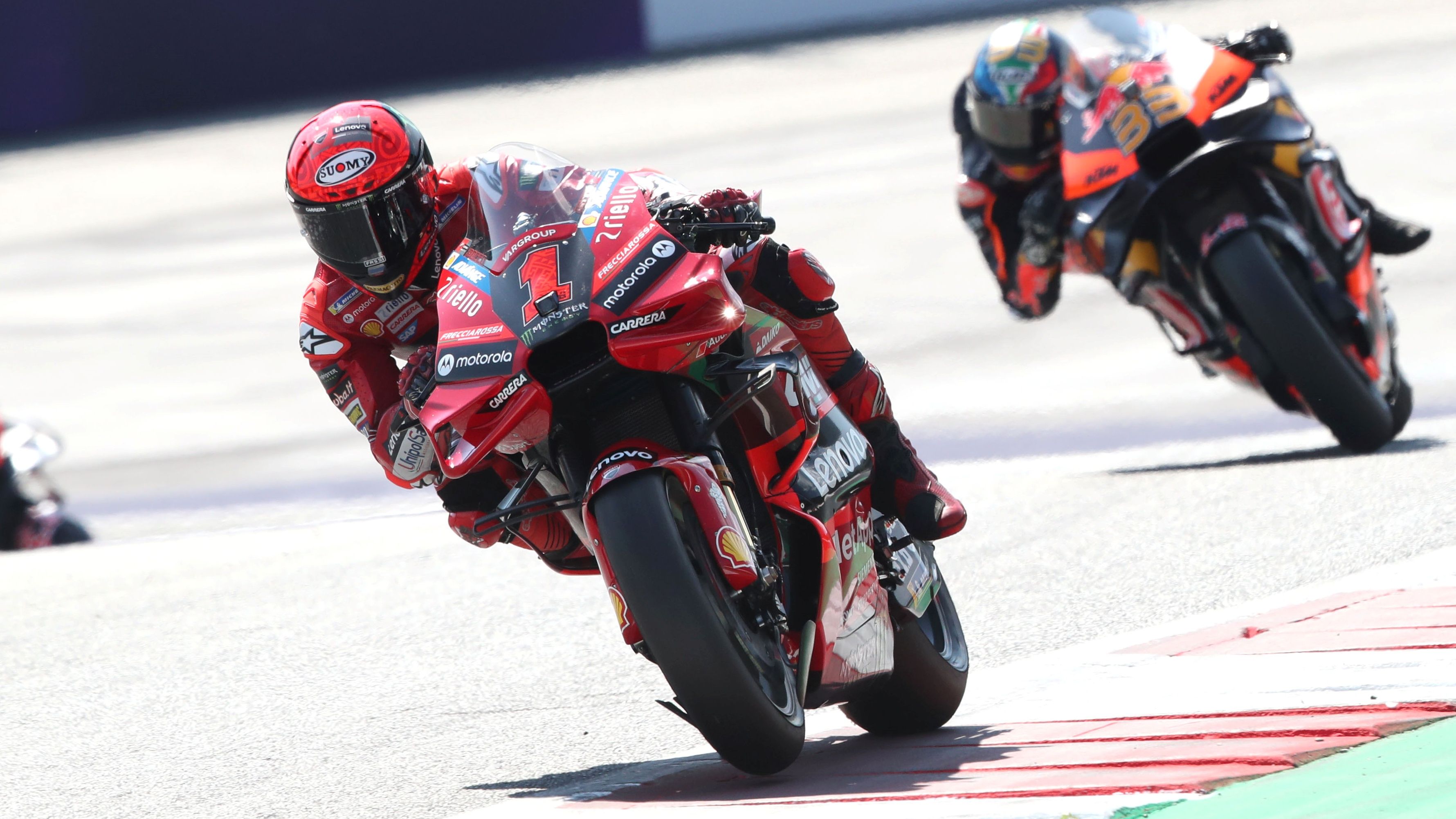 Pecco Bagnaia sale más líder de MotoGP 2023 tras ganar Sprint y carrera en Austria