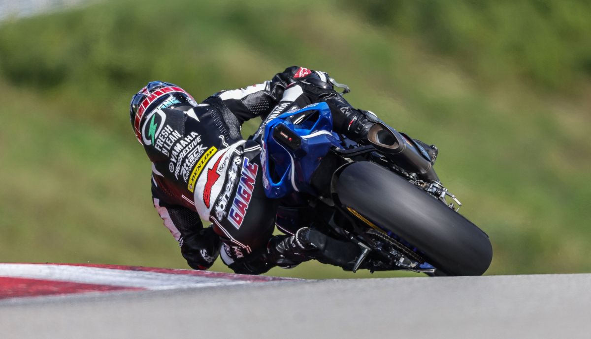 Jake Gagne lideró de principio a fin todas las carreras Jake Gagne lideró de principio a fin todas las carreras