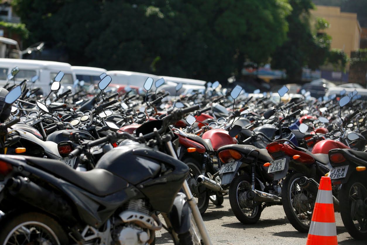 Motos embargadas