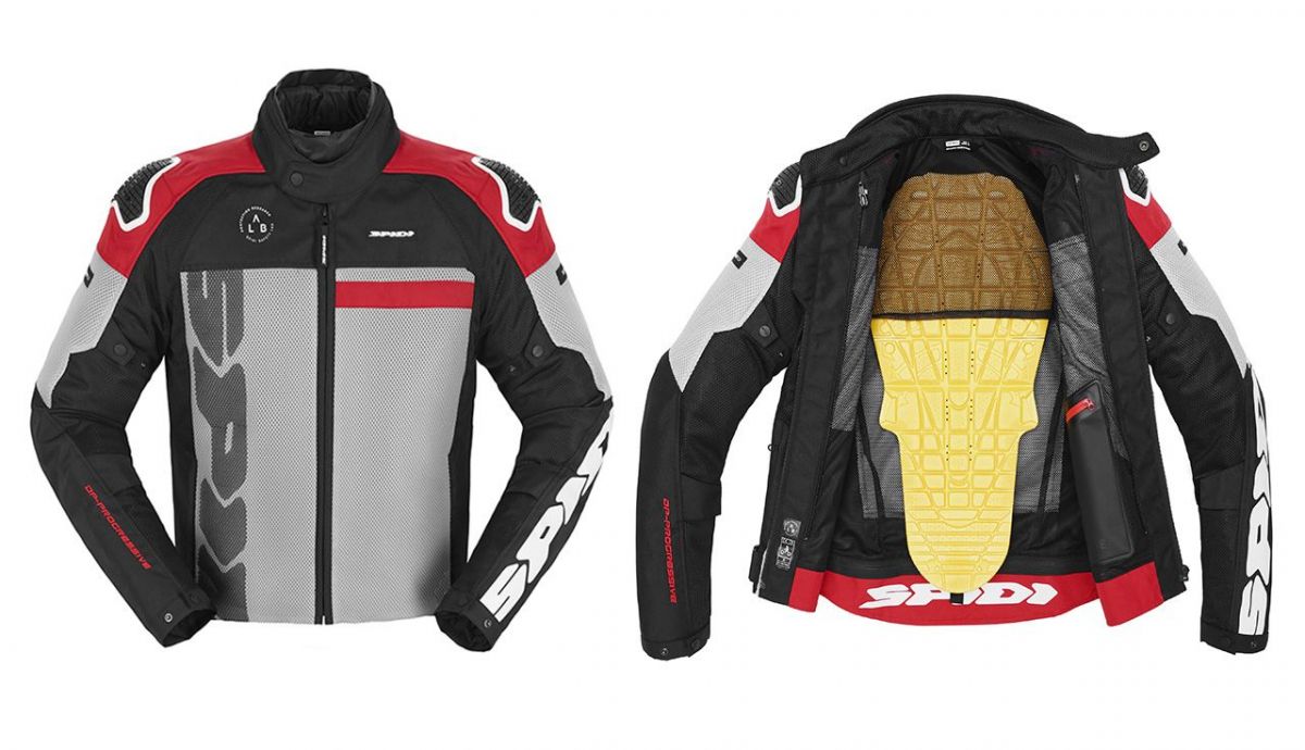 Chaqueta moto spidi verano