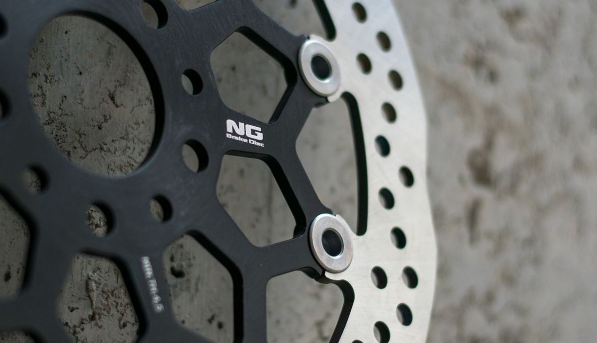 Discos sobredimensionados moto 2