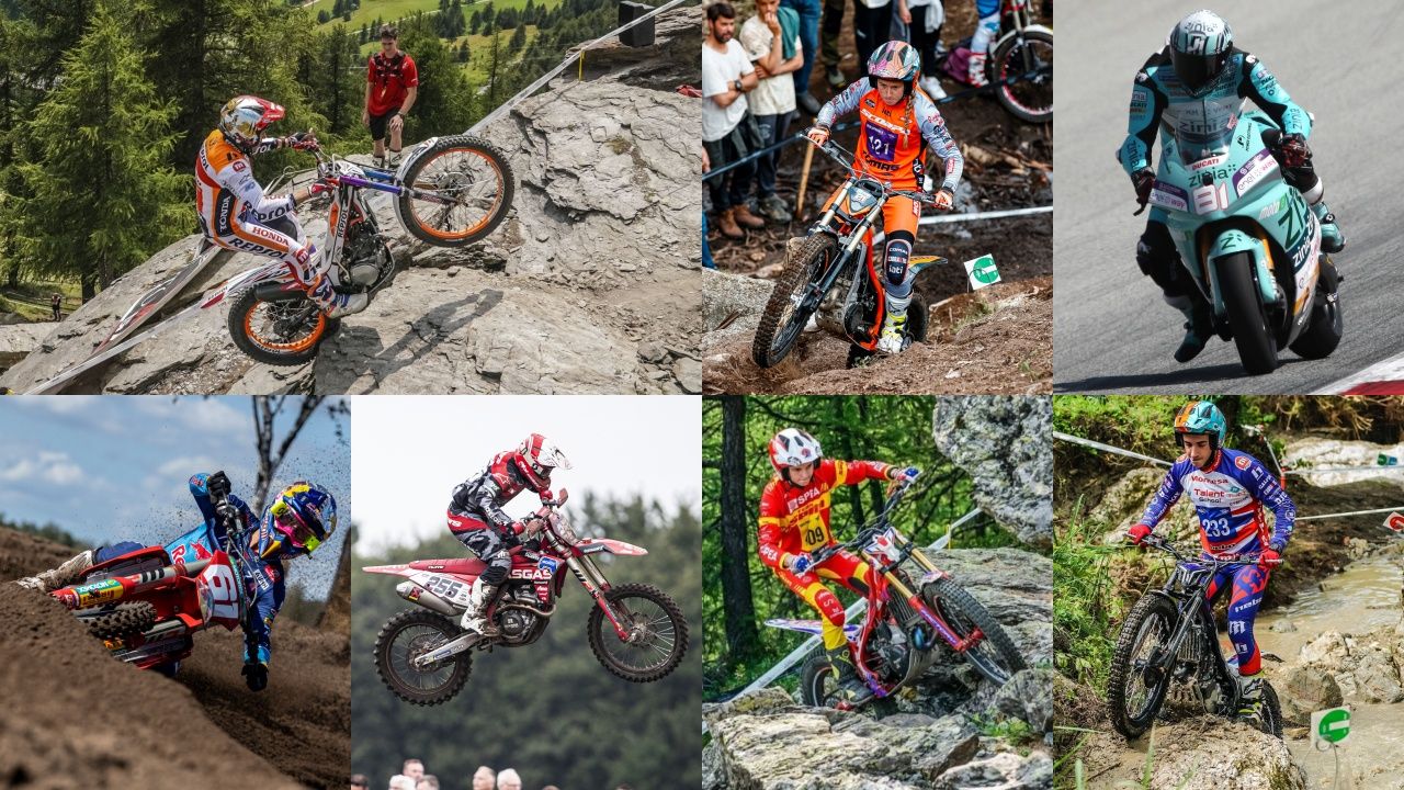 Toni Bou, Berta Abellán, Jordi Torres, Jorge Prado, Daniela Guillen, Laia Pi y Pablo Suárez podrían lograr títulos mundiales este fin de semana