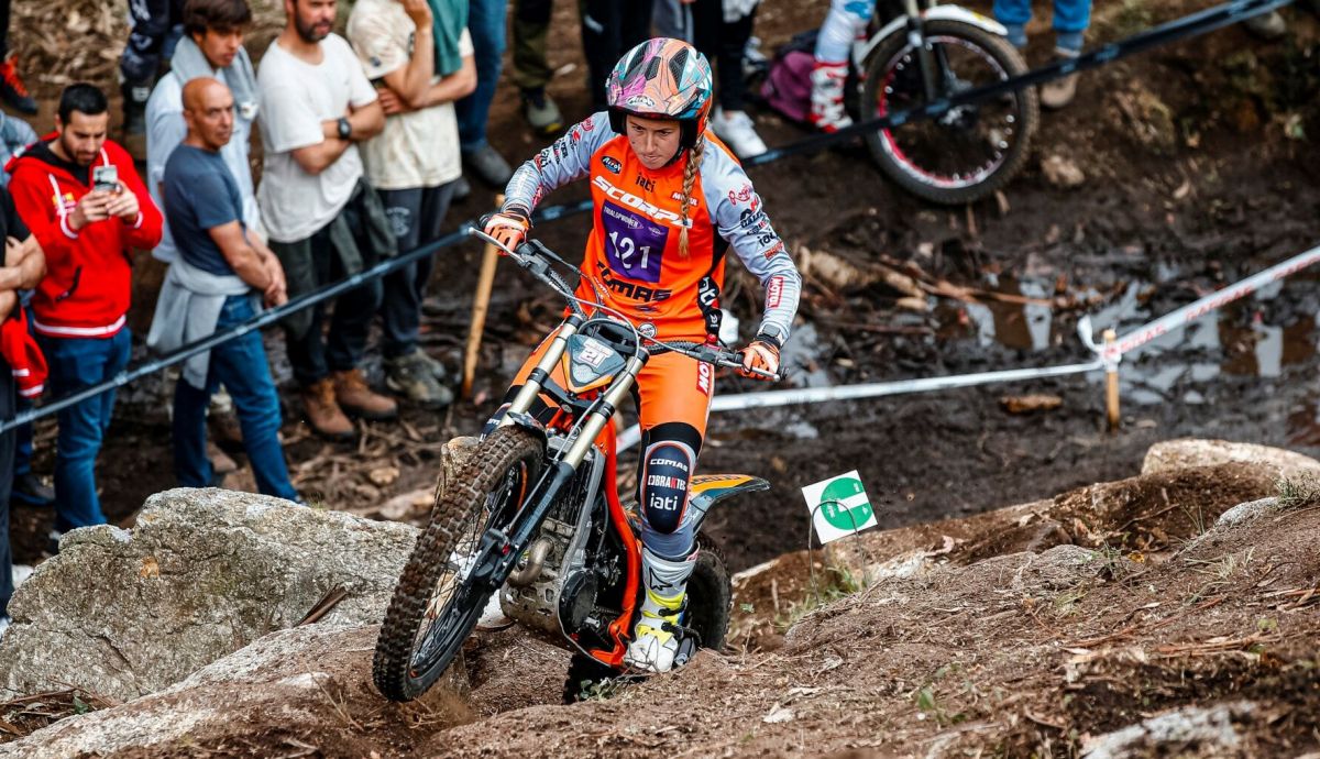Berta Abellán tiene opciones de conqusitar el TrialGP Women 2023 Berta Abellán tiene opciones de conqusitar el TrialGP Women 2023