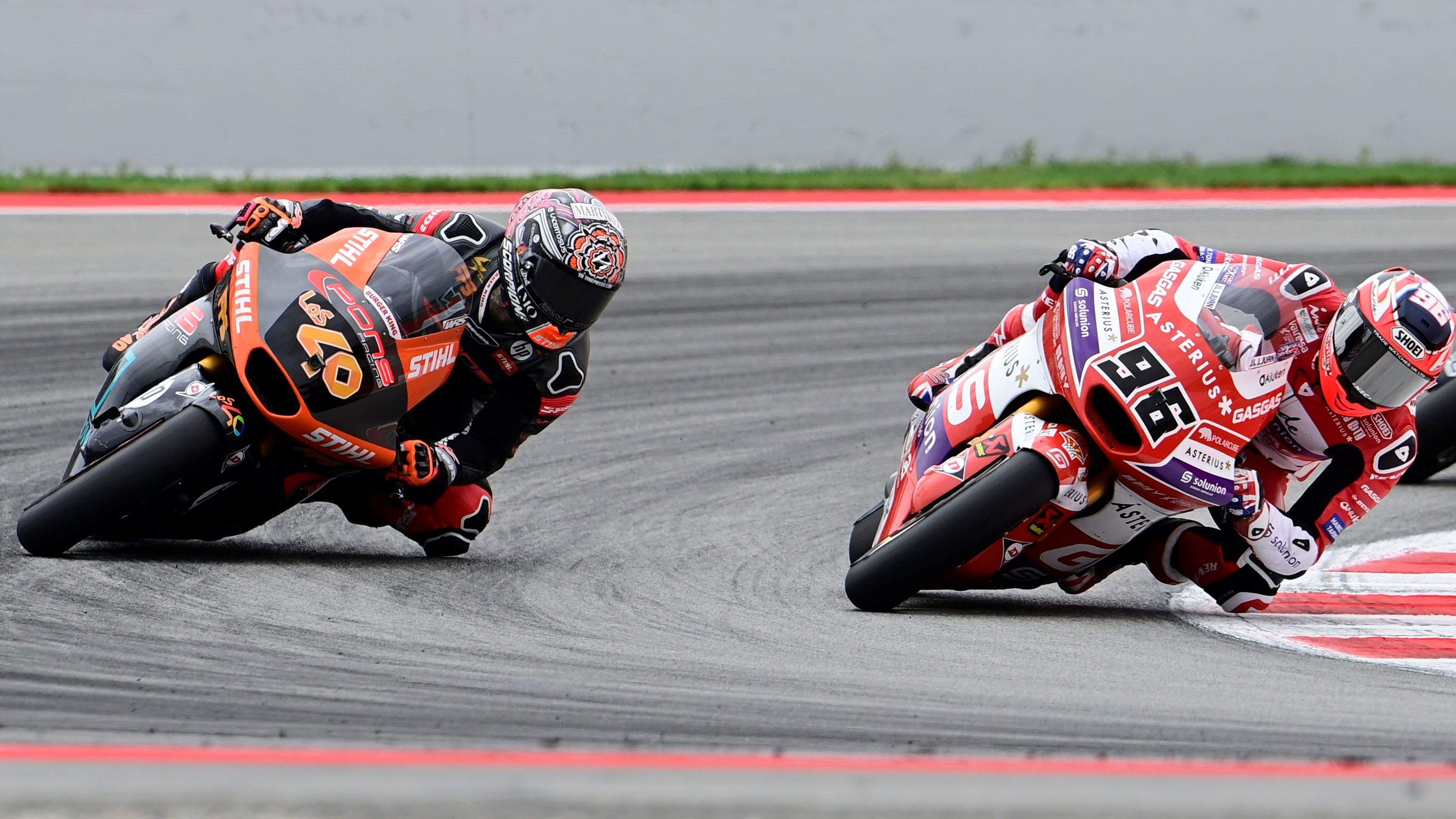 Jake Dixon supera a Arón Canet, Moto2 Catalunya 2023