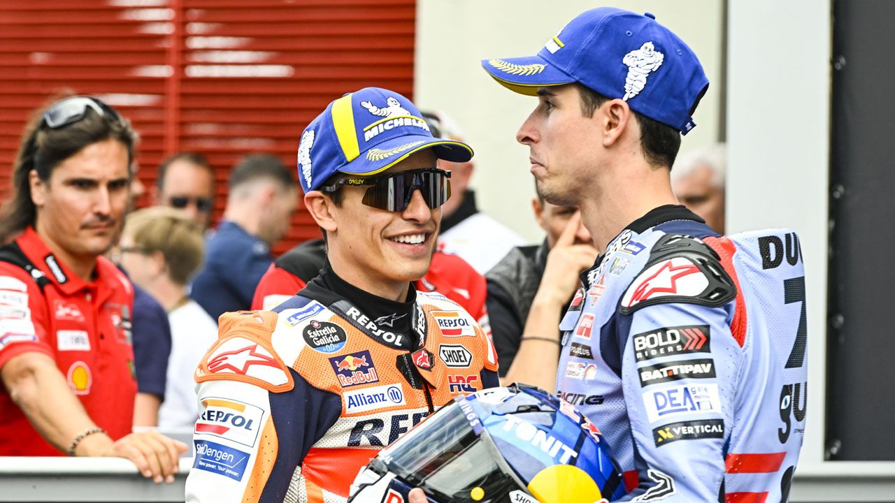 La relación entre los hermanos Márquez ha sido ejemplar dentro y fuera de la pista.