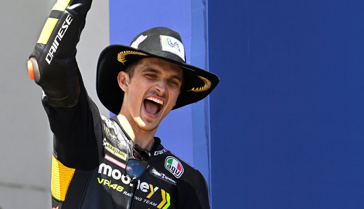 Luca Marini logró en Austin su primer podio en MotoGP Luca Marini logró en Austin su primer podio en MotoGP