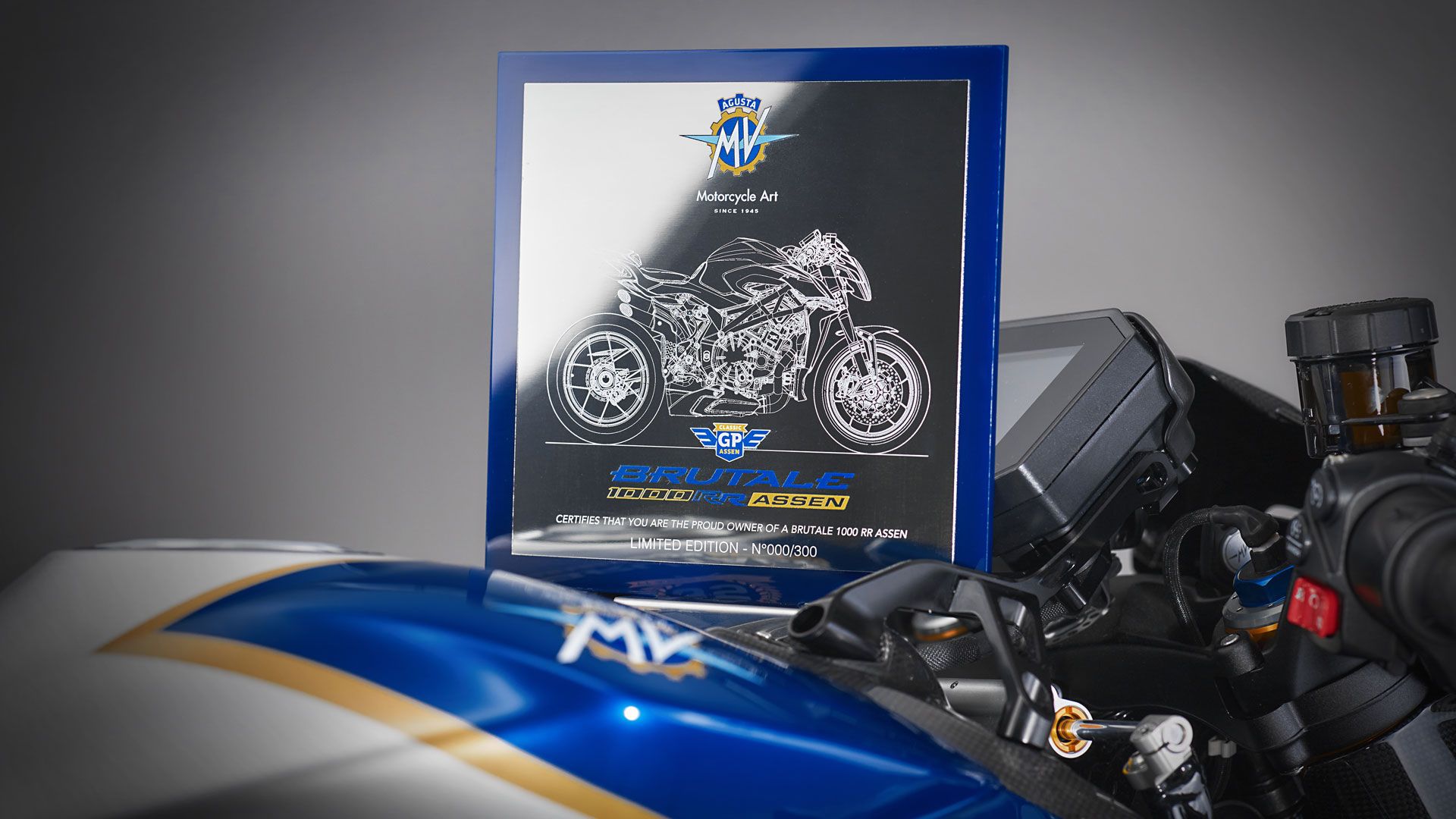 MV Agusta Brutale 1000 RR Assen Racing 2024 Certificado 01