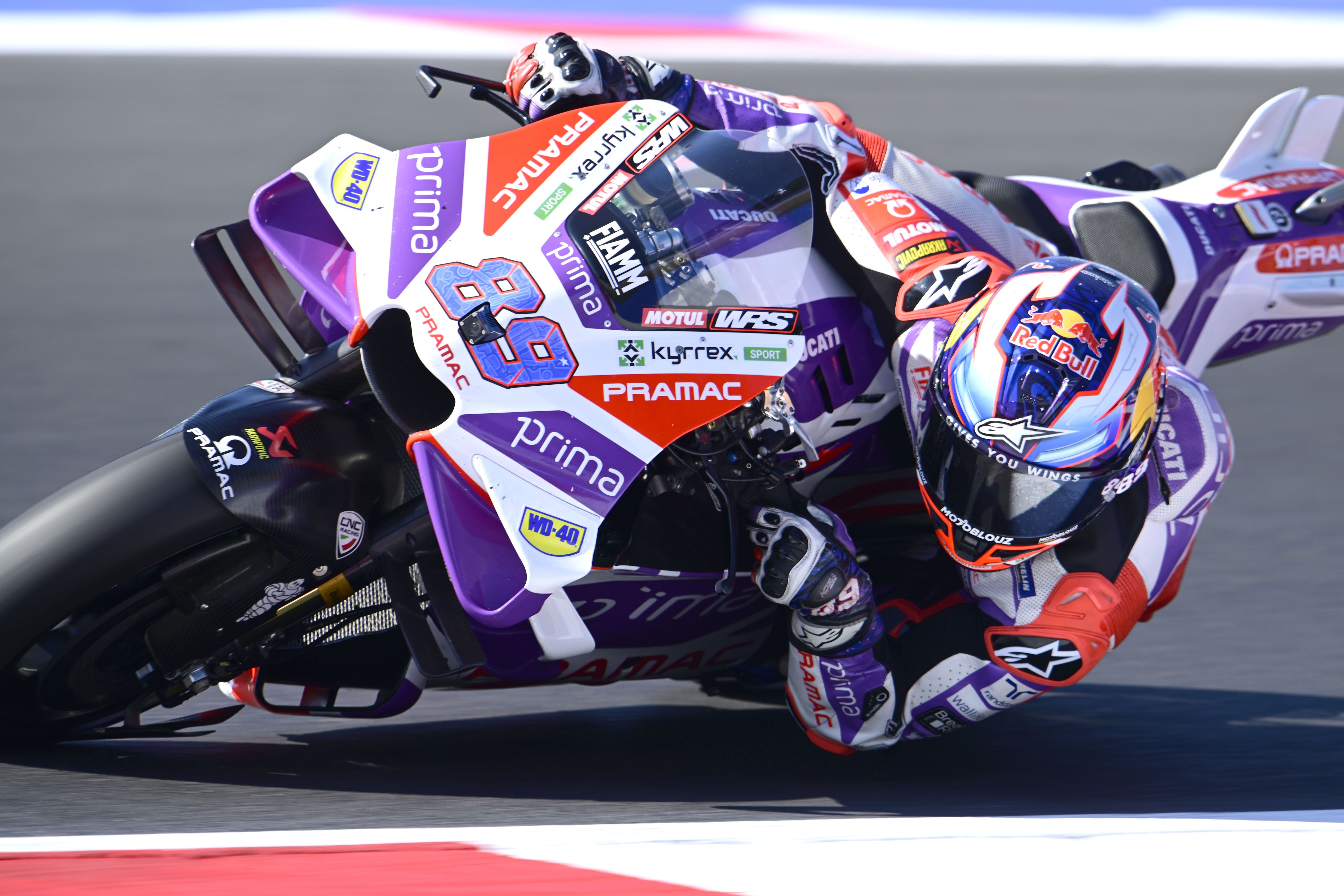 Jorge Martín ha destrozado el récord del circuito de Misano para lograr su primera pole de la temporada.