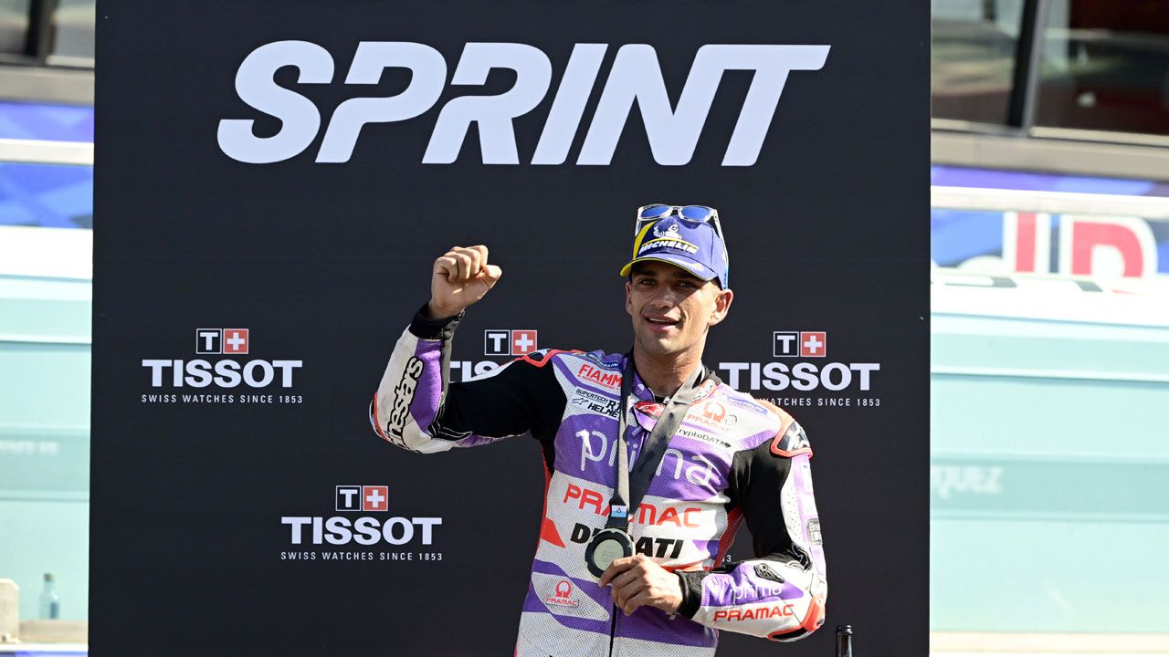 jorge martin podio sprint motogp misano