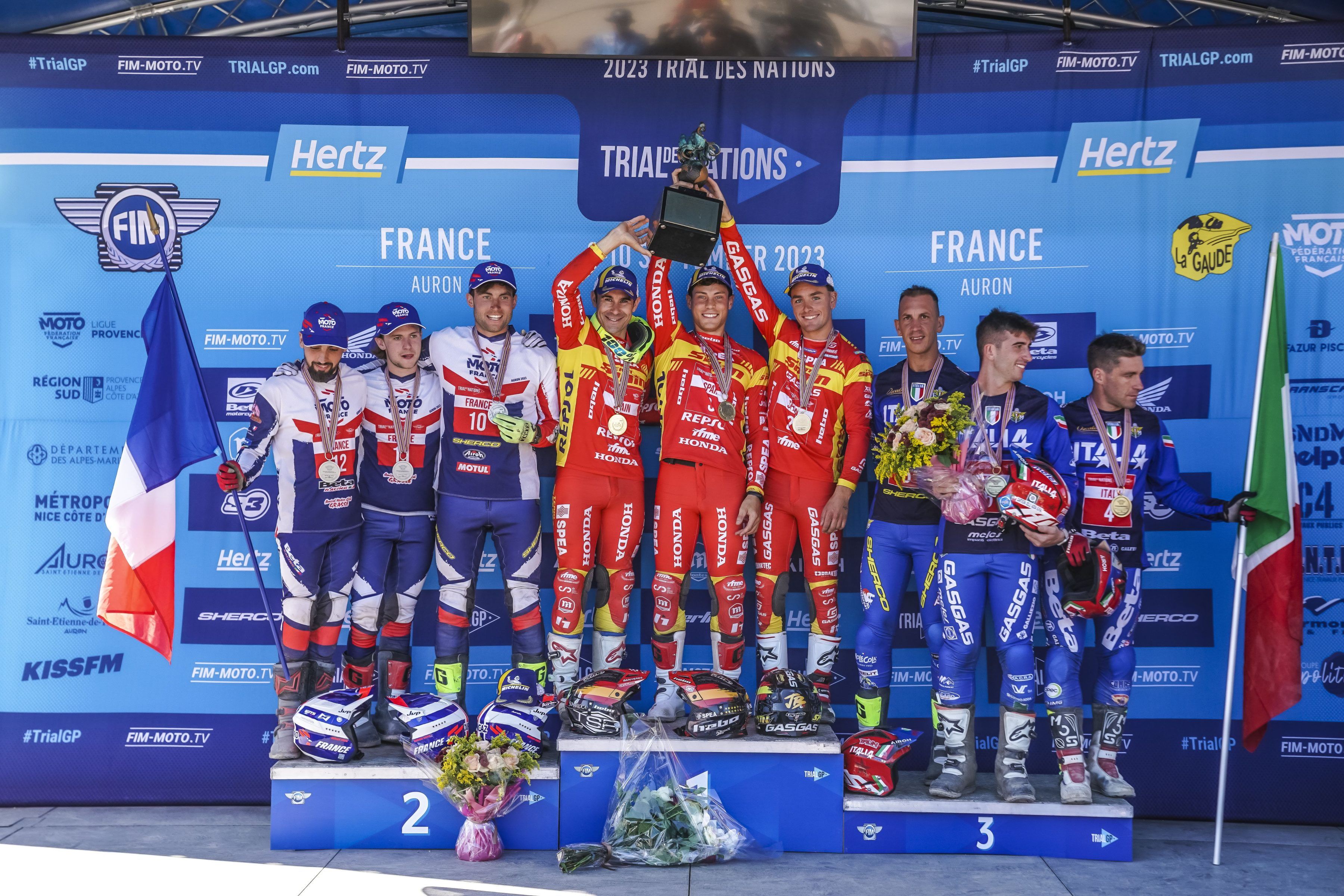Trial de las Naciones 2023. España, Campeona en masculino y Subcampeona en Féminas.