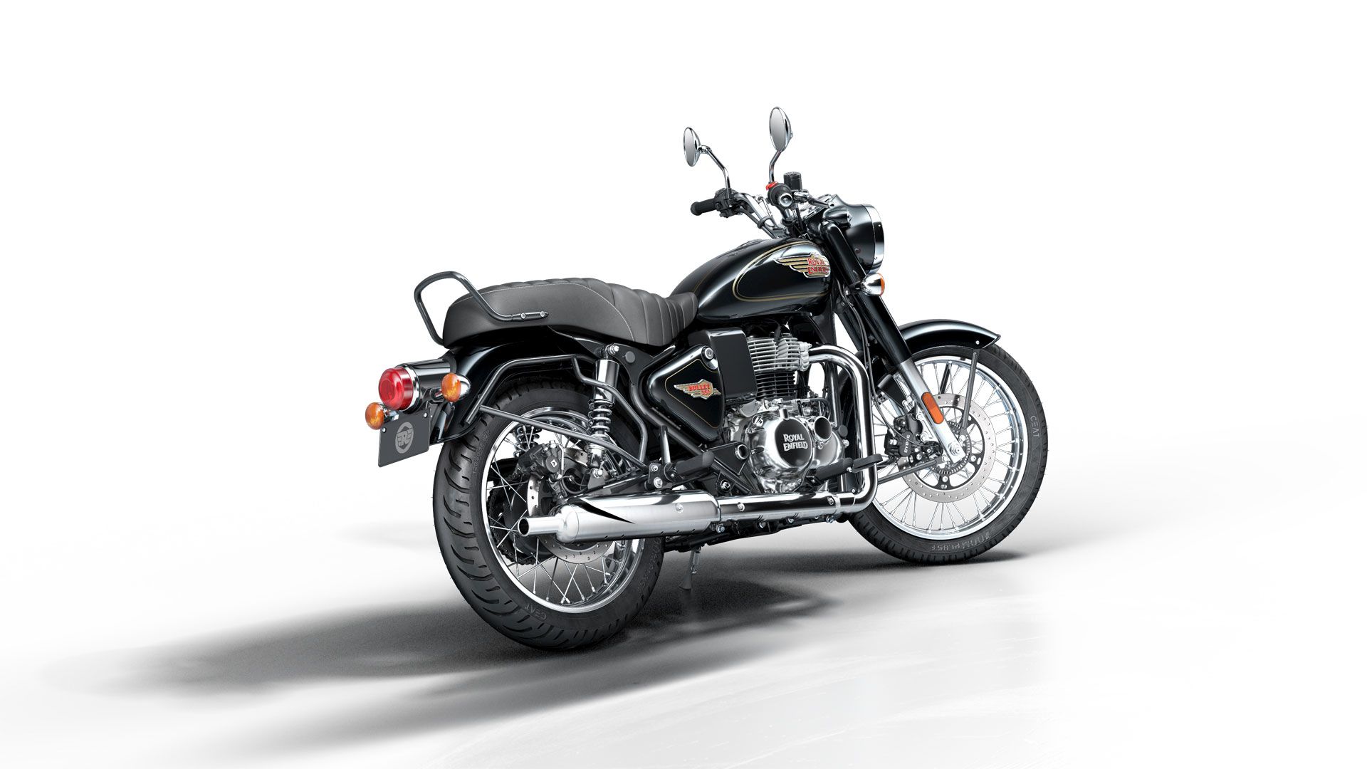 Royal Enfield Bullet 350 2023 Black Estudio (8)