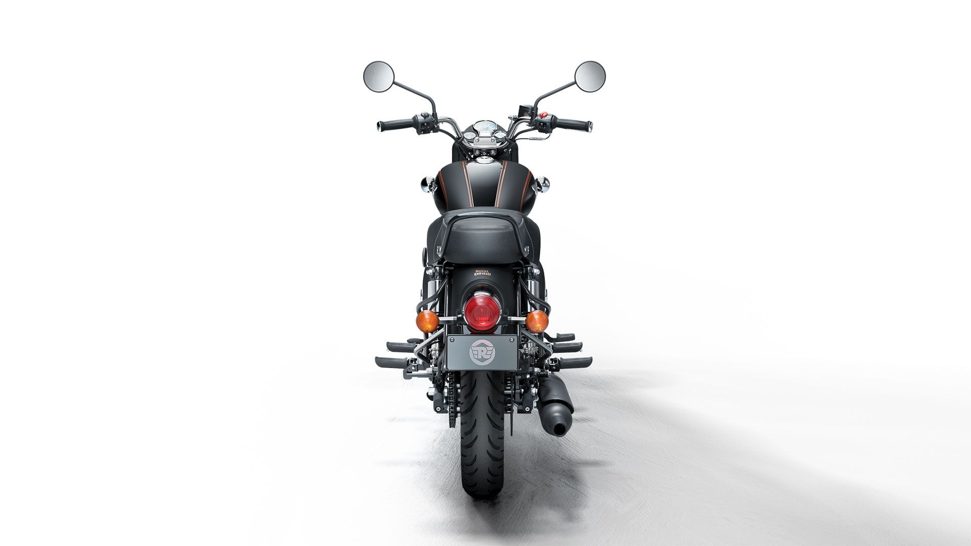 Royal Enfield Bullet 350 2023 Black Gold Estudio (3)