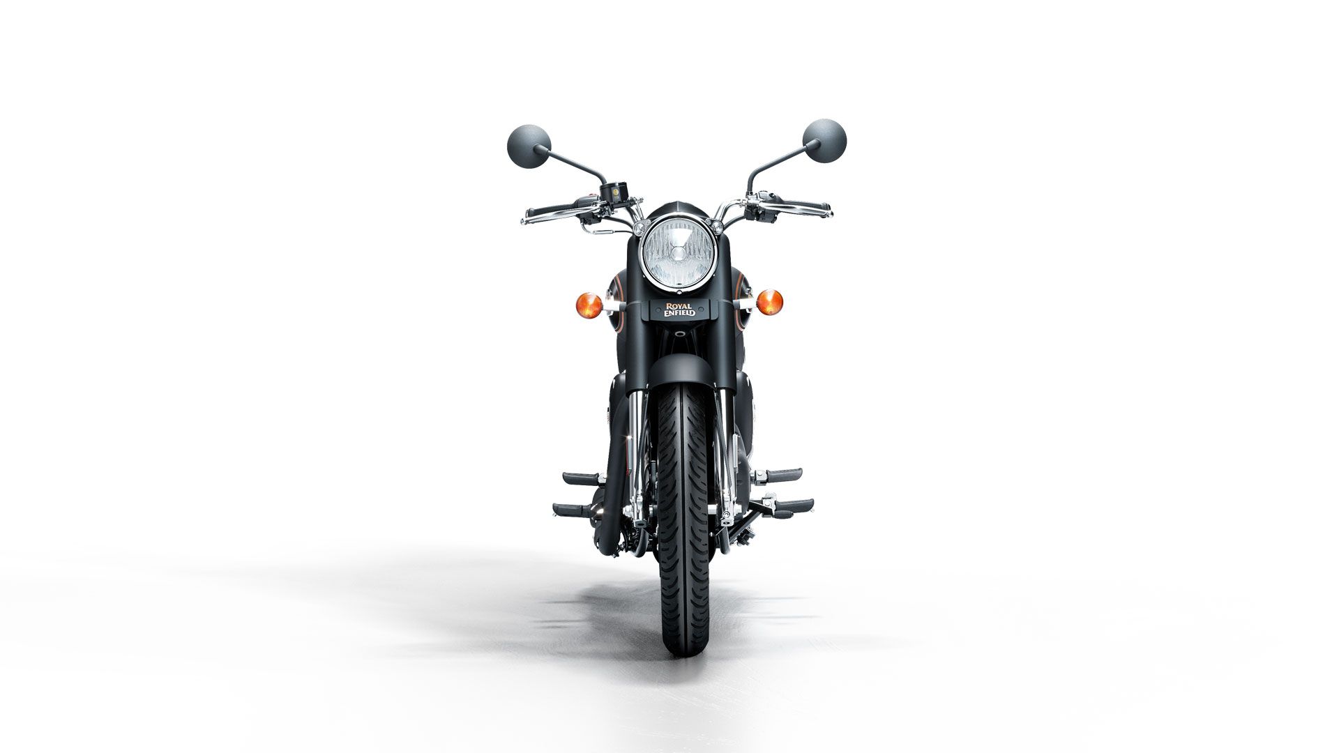 Royal Enfield Bullet 350 2023 Black Gold Estudio (5)