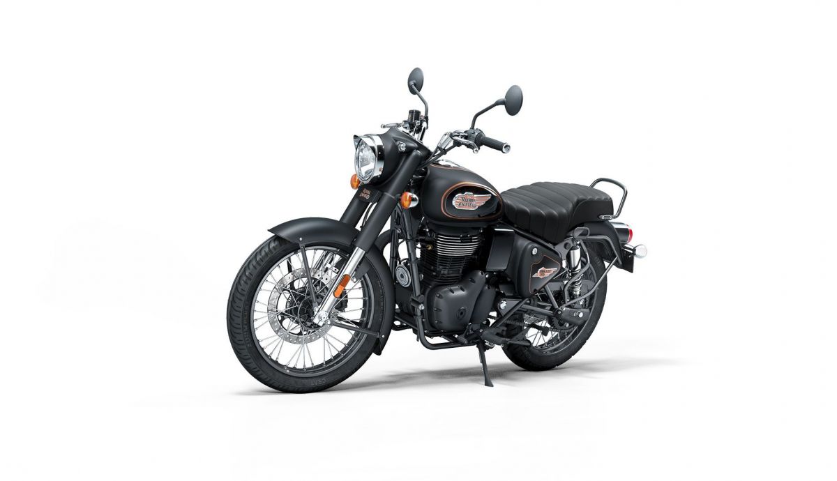 Royal Enfield Bullet 350 2023 Black Gold Estudio (7)