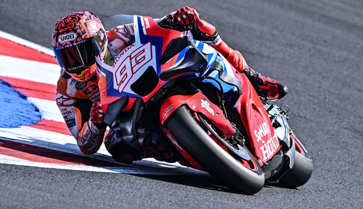 Marc Márquez ha probado en Misano el nuevo prototipo de la Honda RC213V de 2024. Marc Márquez ha probado en Misano el nuevo prototipo de la Honda RC213V de 2024.
