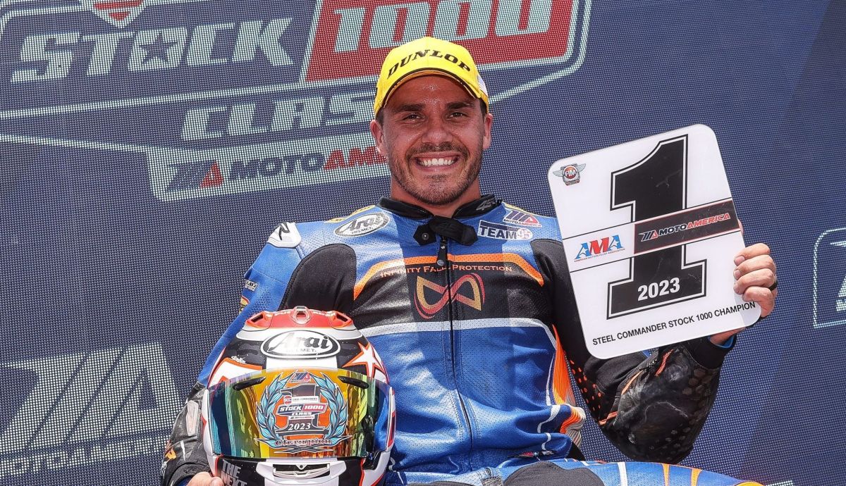 Hayden Gillim es el campeón del MotoAmerica Stock 1000 2023 Hayden Gillim es el campeón del MotoAmerica Stock 1000 2023