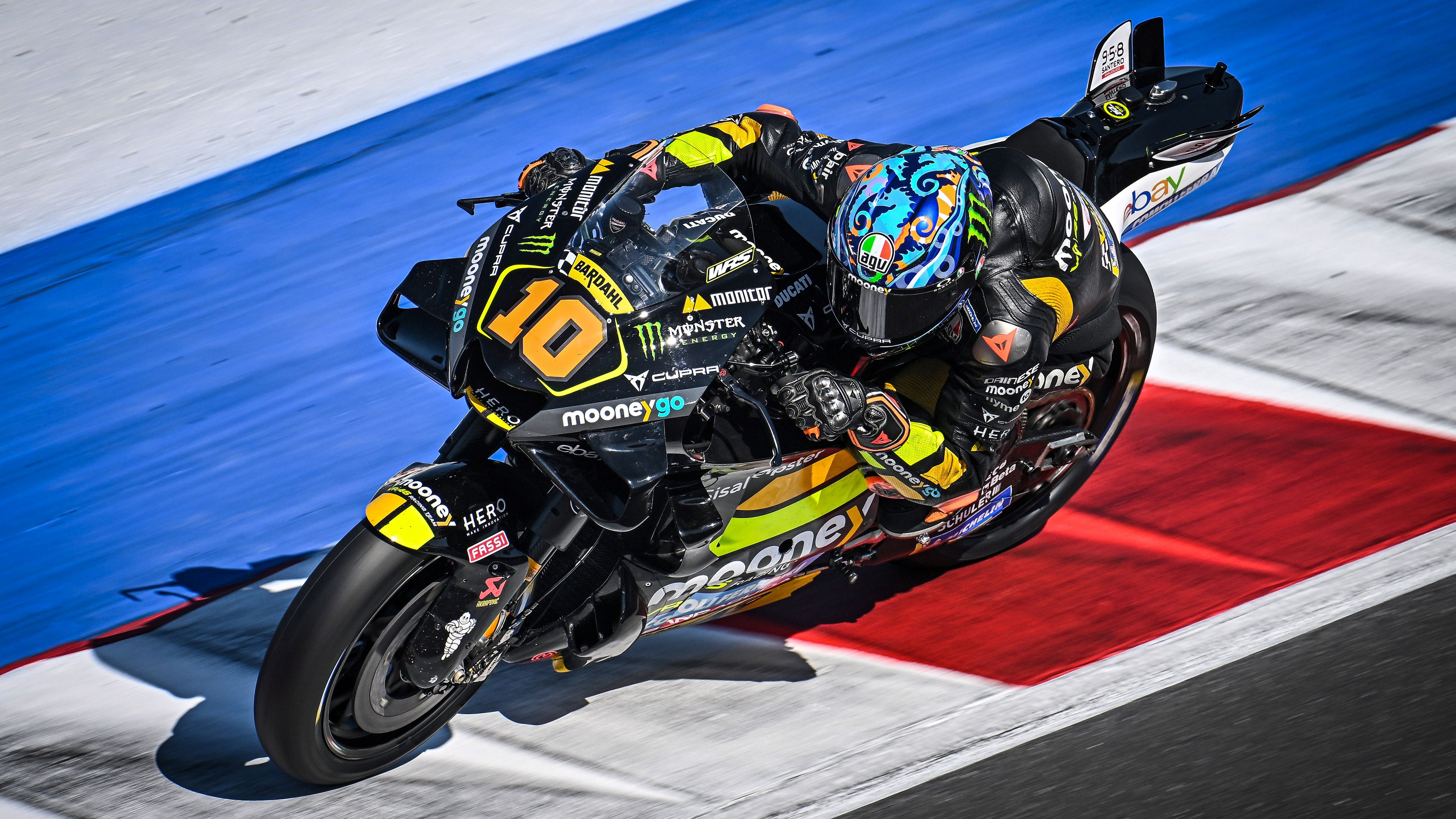Luca Marini comanda un test de MotoGP decepcionante para Honda y Yamaha