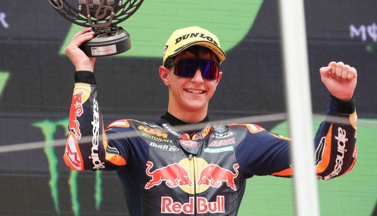 José Antonio Rueda logró en Catalunya su primer podio en el Mundial de Moto3