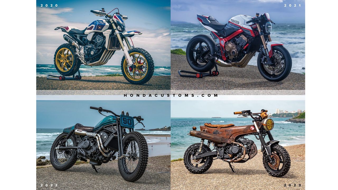 Honda Customs: Ganadoras