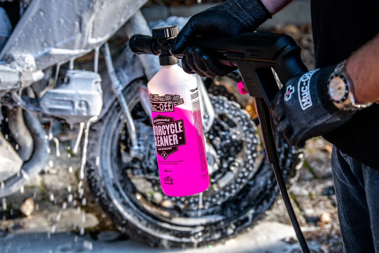 productos lavar moto