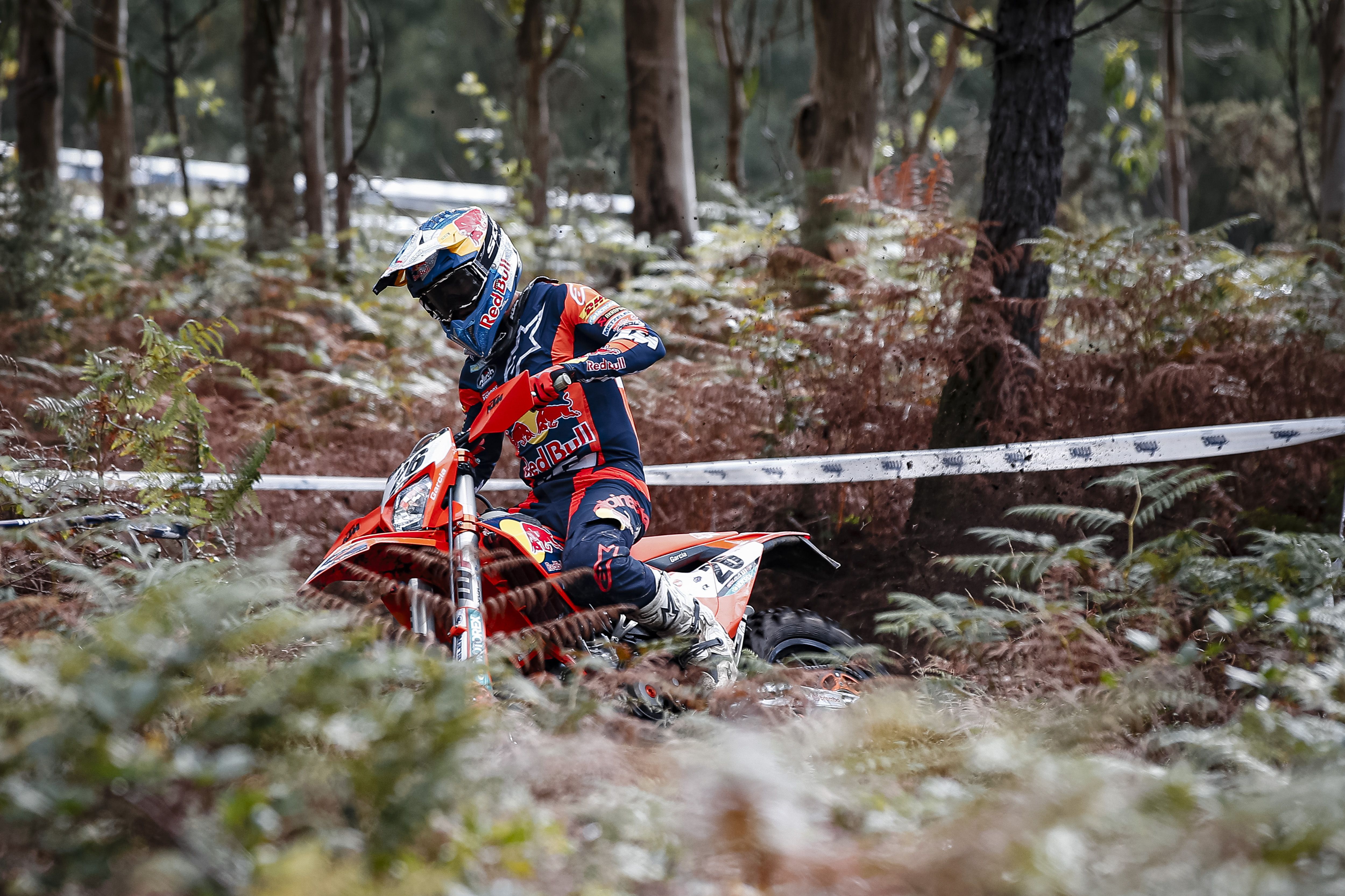 Campeonato de España de Enduro, A Estrada (Pontevedra). Zach Pichon y Josep García, ganadores