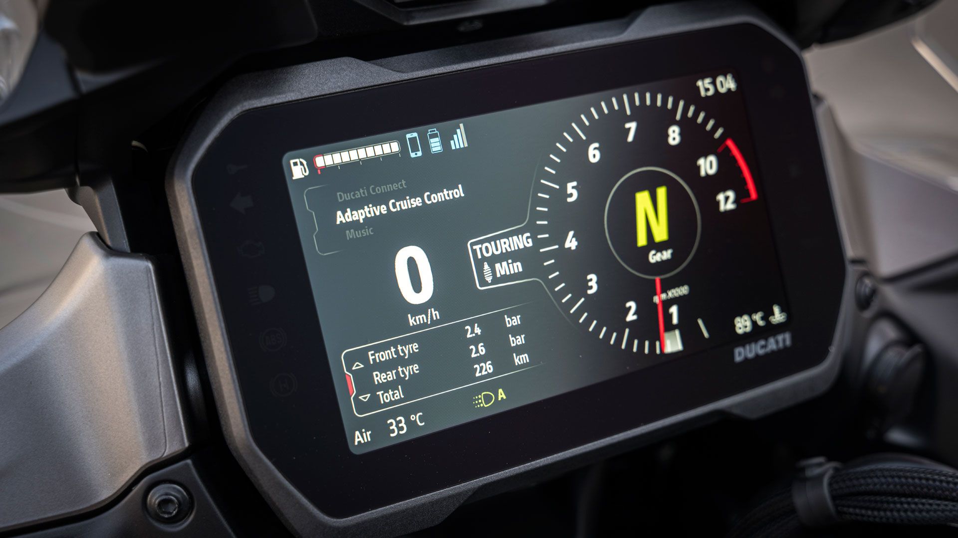 Ducati Multistrada V4 S Grand Tour 2024 Detalles (10)