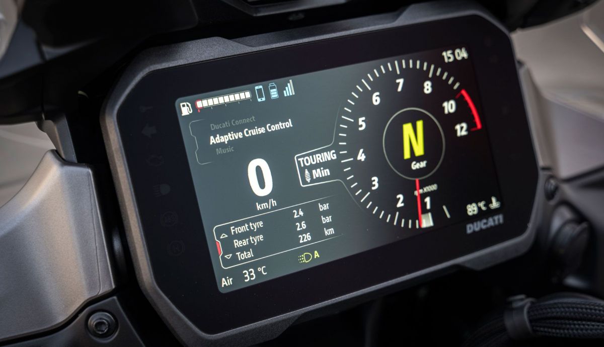 Ducati Multistrada V4 S Grand Tour 2024 Detalles (10) Ducati Multistrada V4 S Grand Tour 2024 Detalles (10)
