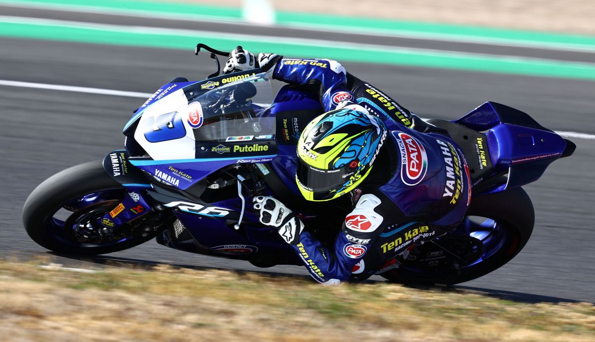 Jorge Navarro disputa su primera temporada en Supersport