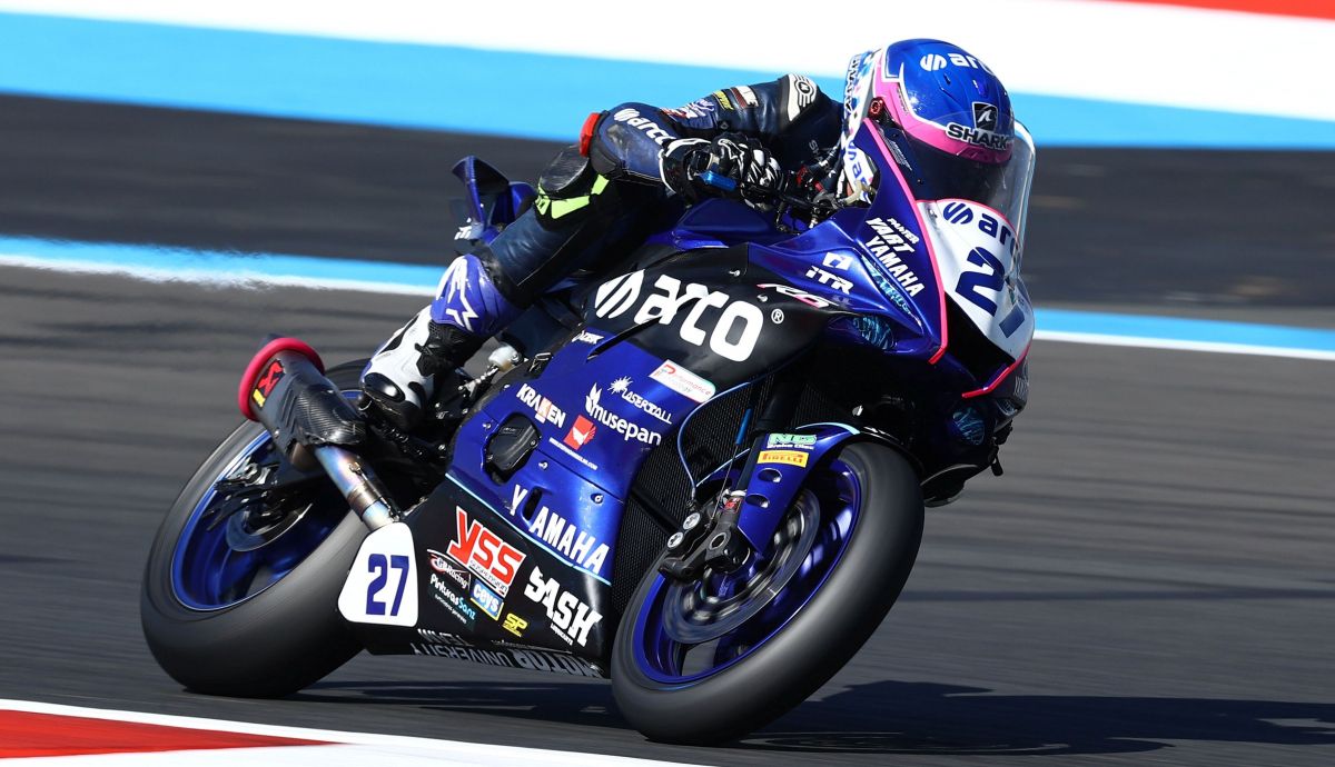 Álvaro Díaz está debutando en Supersport tras conquistar SSP300