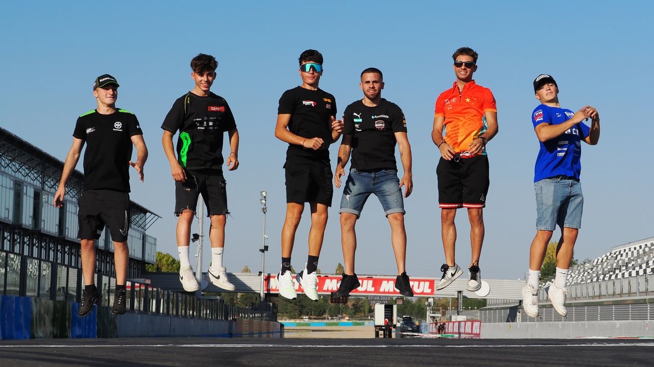 Daniel Mogeda, Pepe Osuna, Julio García, José Luis Pérez, Marc García y Unai Calatayud correrán en Motorland en el Mundial de Supersport 300