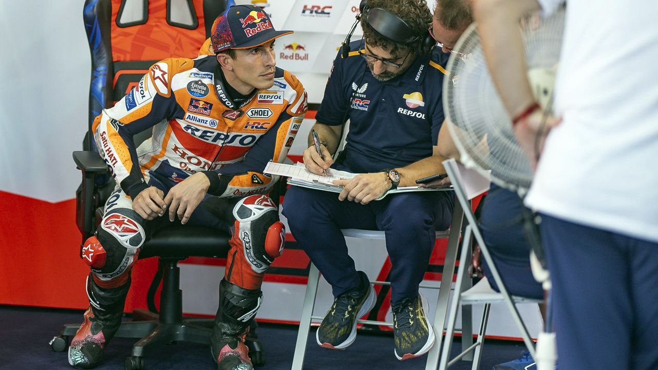 Cuarta posición para Marc Márquez en el estreno del GP de India. 