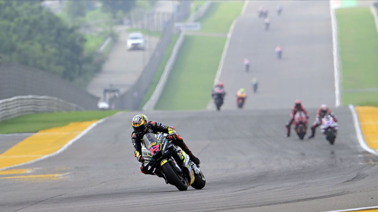 Marco Bezzecchi no ha tenido rival el domingo en India.
