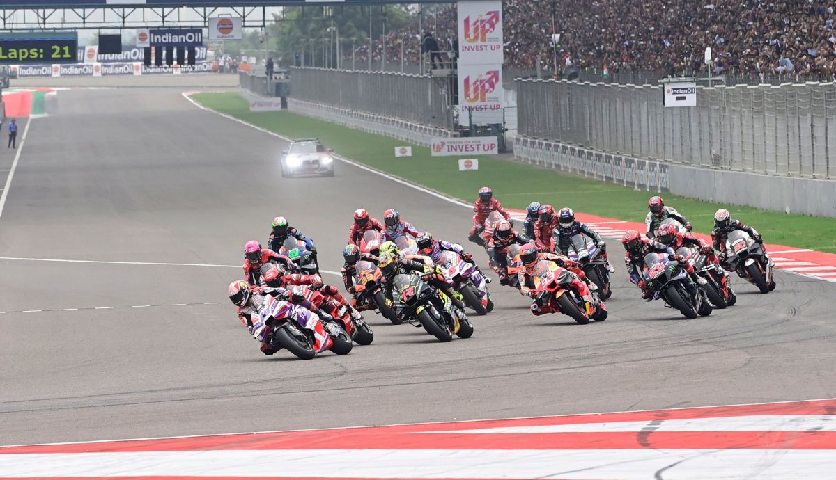 Primera salida de MotoGP en Buddh, el 74º circuito distinto que alberga el Mundial de motociclismo Primera salida de MotoGP en Buddh, el 74º circuito distinto que alberga el Mundial de motociclismo