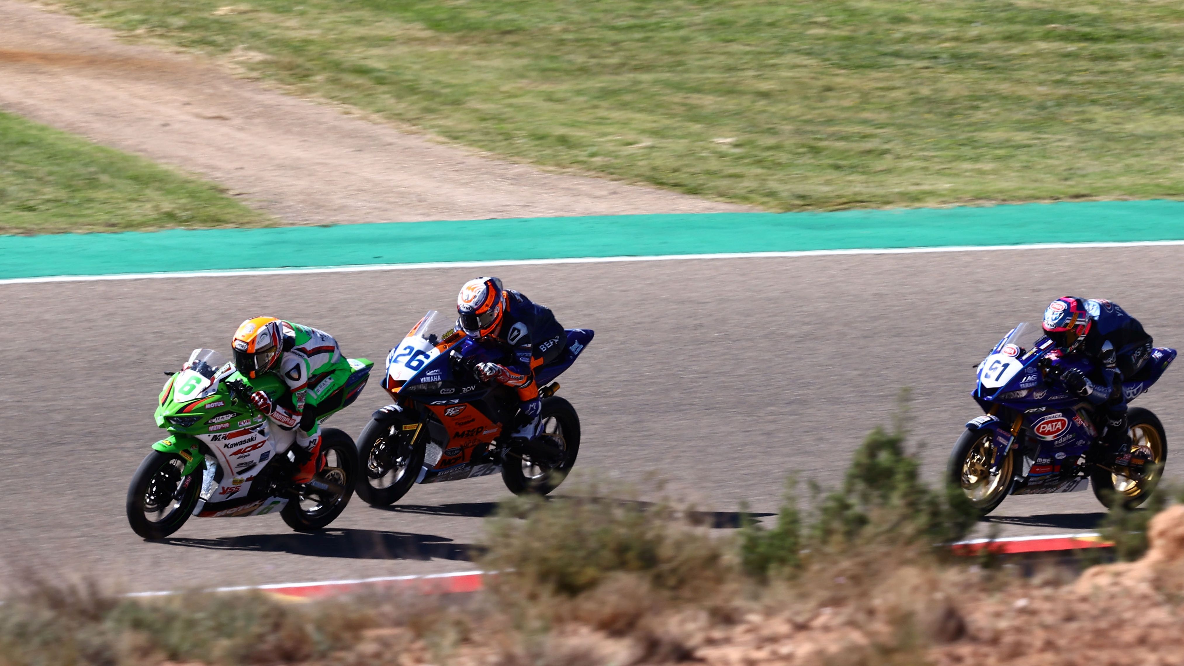 Jeffrey Buis, Mirko Gennai y Matteo Vannucci, SSP300 Motorland 2023