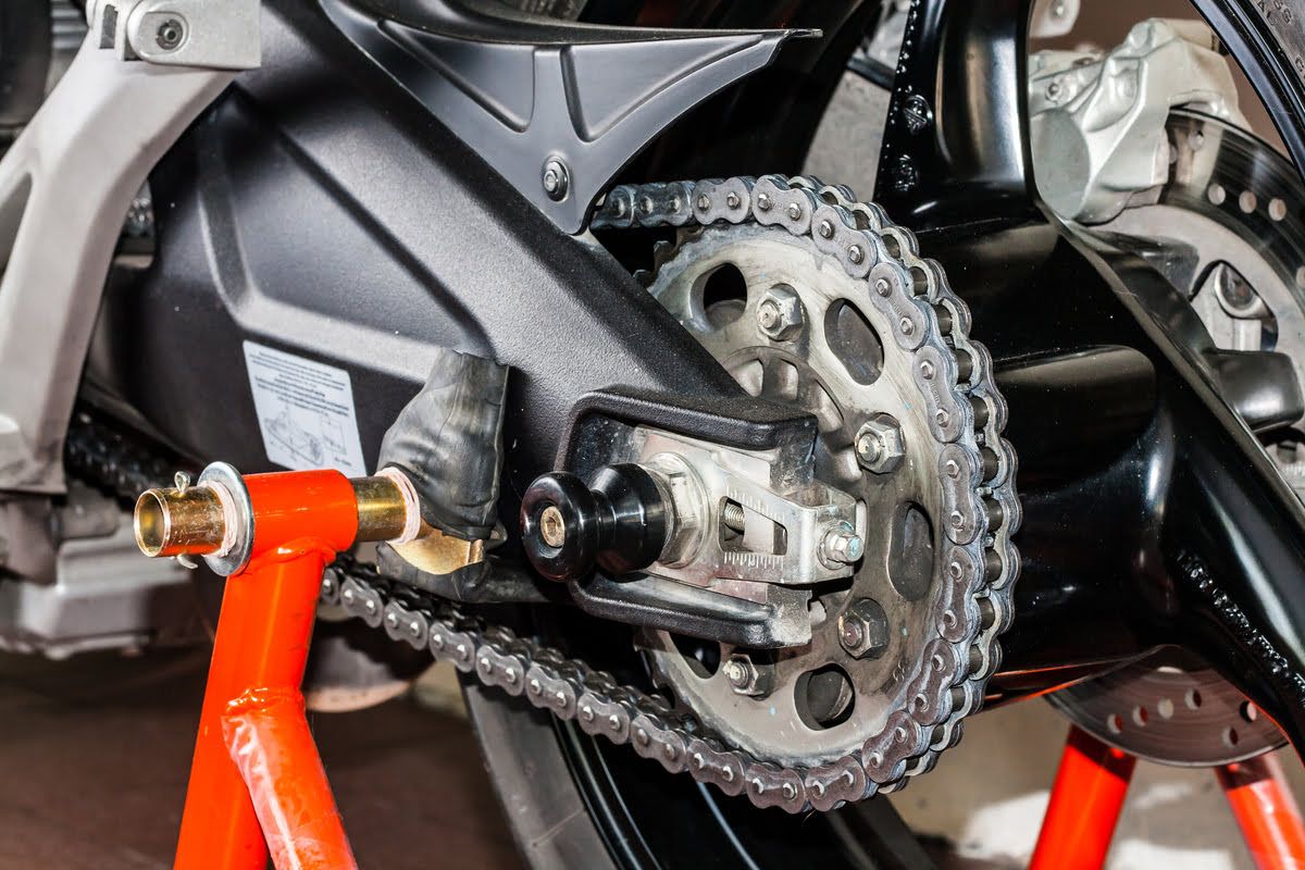 Diábolos para caballete de moto